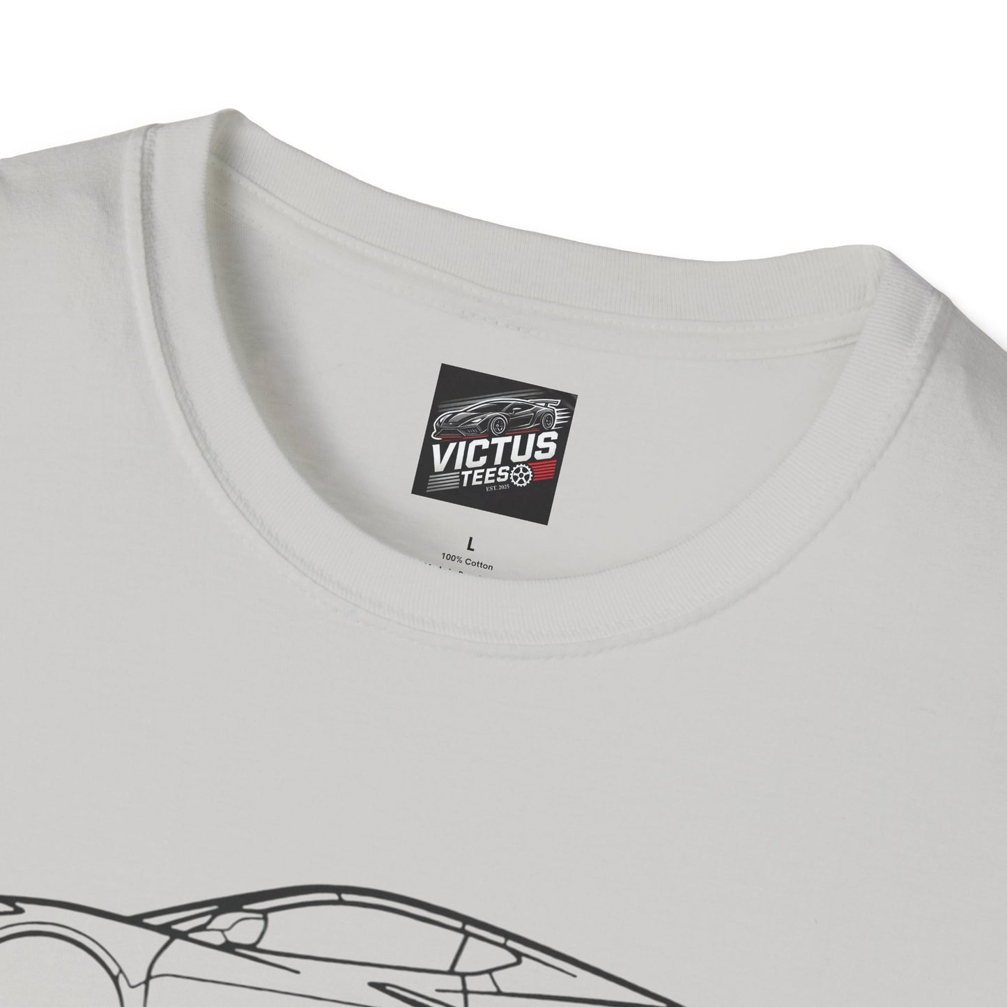 C8 Corvette Softstyle T-Shirt w/ Quote