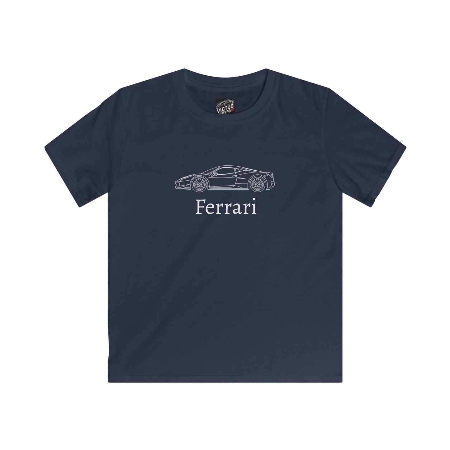 Kids Ferrari Softstyle T-Shirt