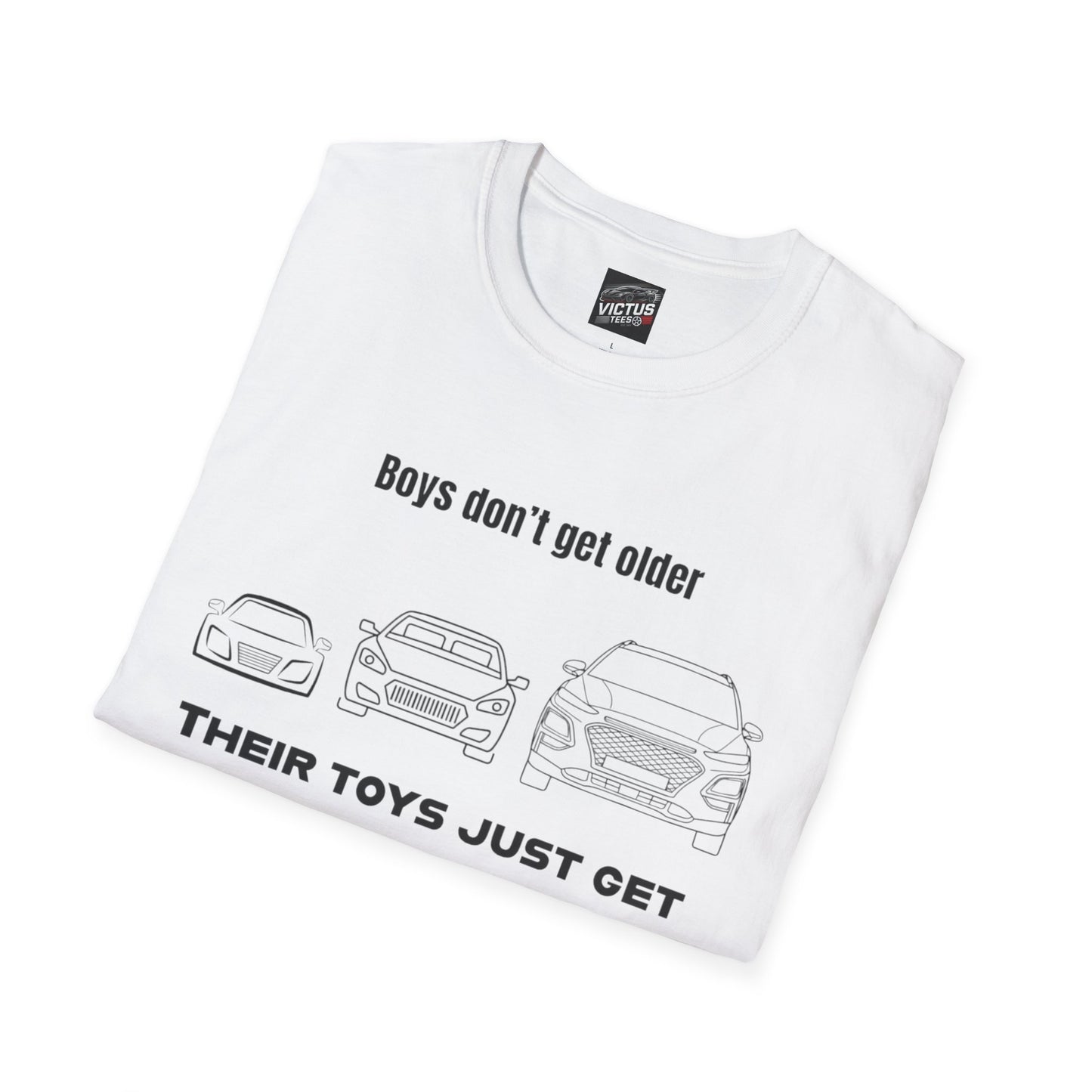 “Their Toys Just Get Bigger” Softstyle T-Shirt