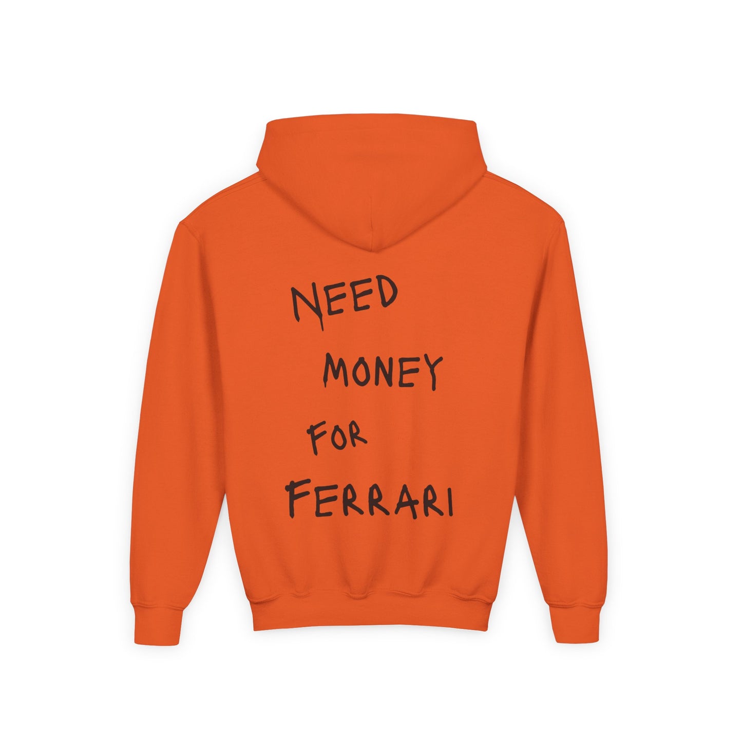 Kids “NEED MONEY FOR FERRARI” Hoodie