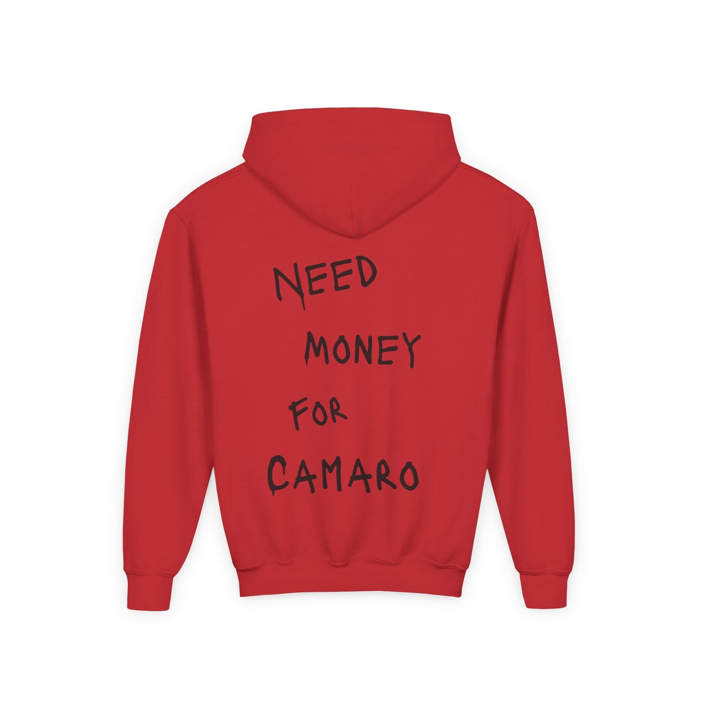 Kids “NEED MONEY FOR CAMARO” Hoodie