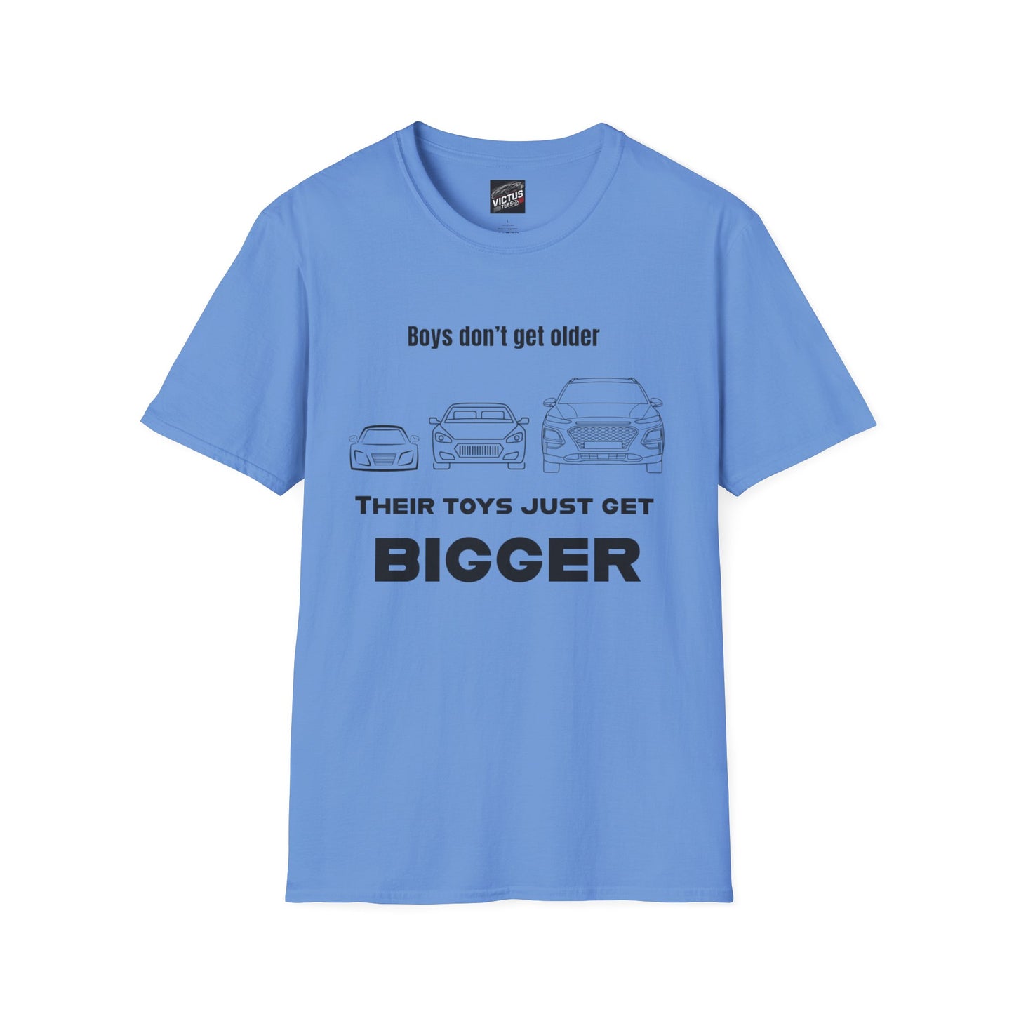 “Their Toys Just Get Bigger” Softstyle T-Shirt