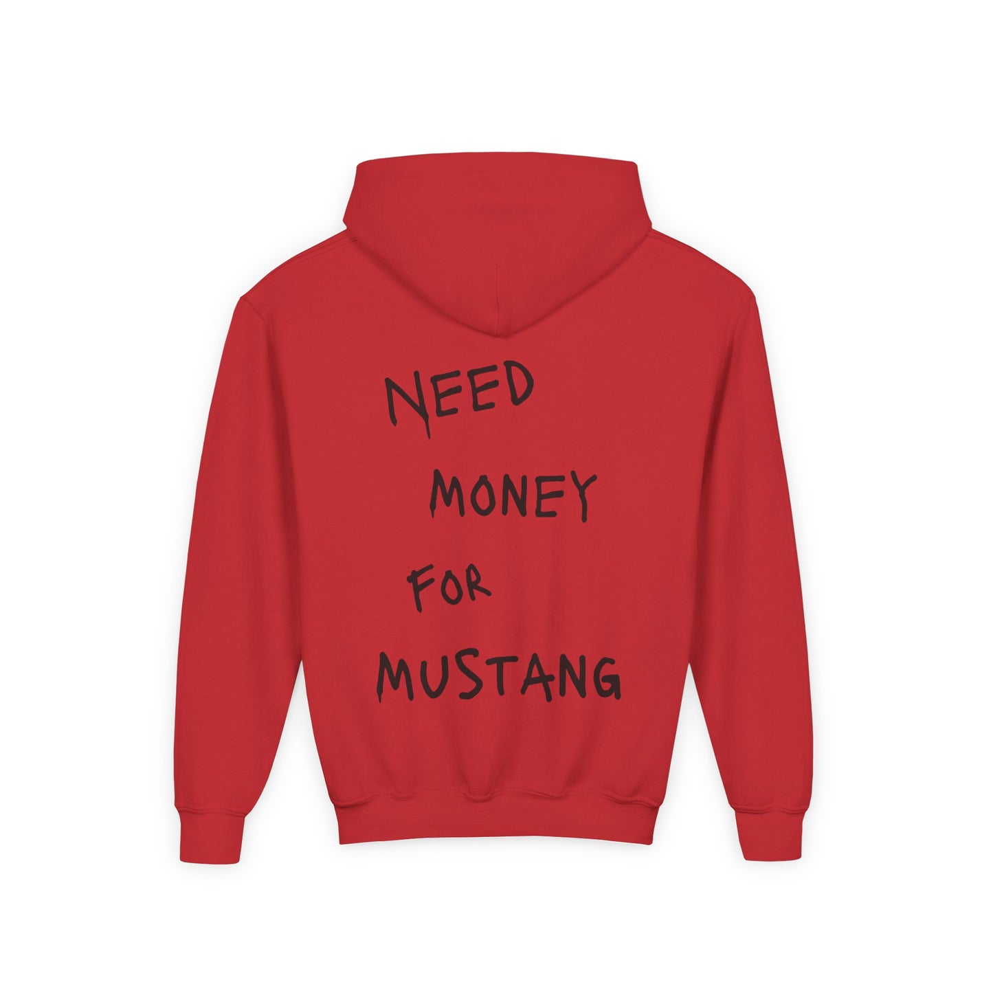 Kids “NEED MONEY FOR MUSTANG” Hoodie