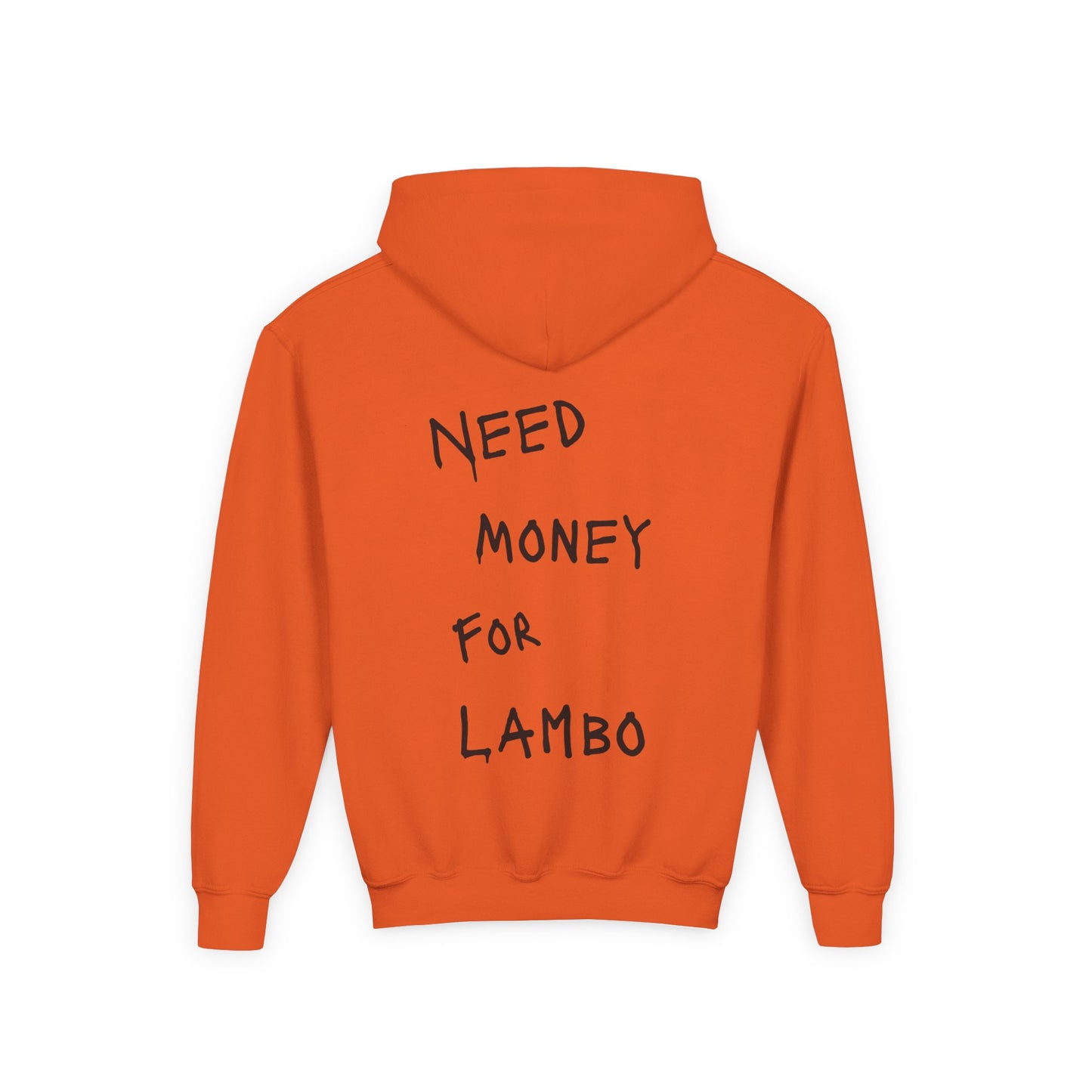 Kids “NEED MONEY FOR LAMBO” Hoodie
