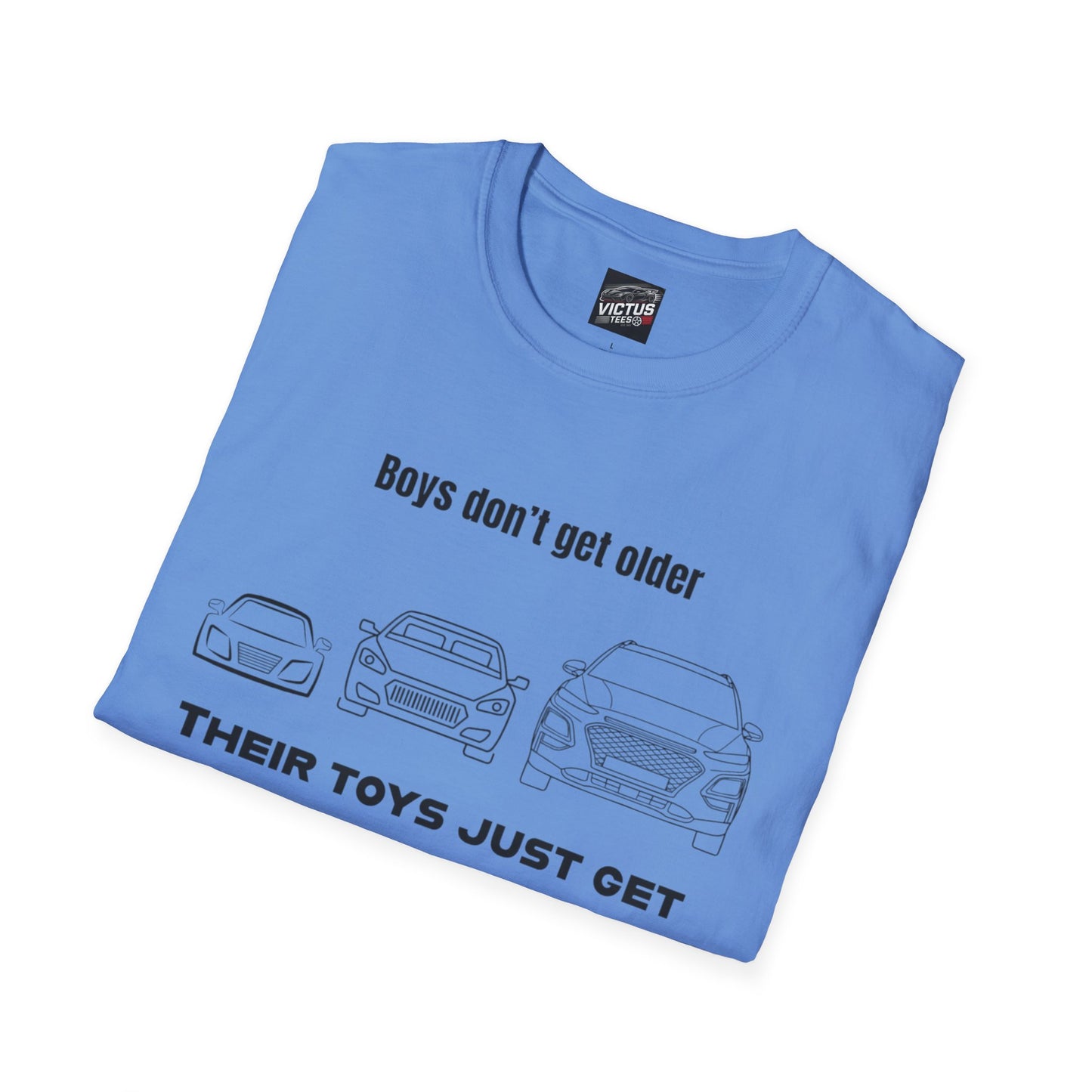 “Their Toys Just Get Bigger” Softstyle T-Shirt