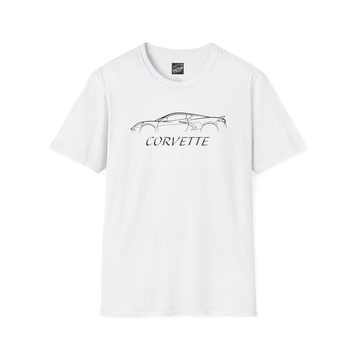 C8 Corvette Softstyle T-Shirt w/ Quote