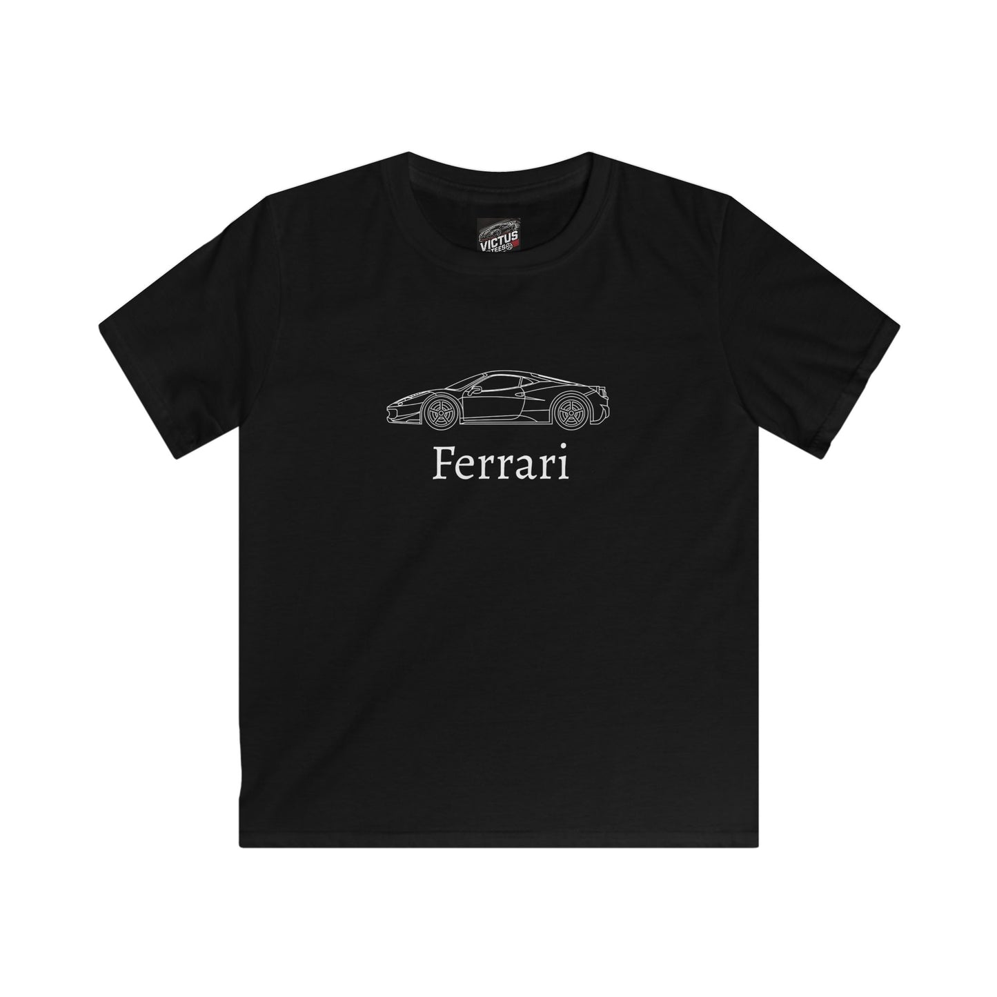 Kids Ferrari Softstyle T-Shirt