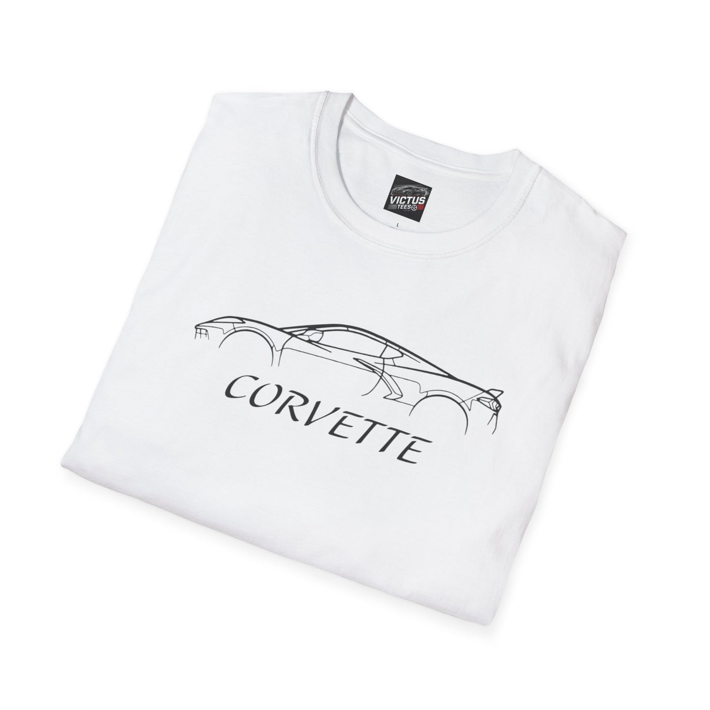 C8 Corvette Softstyle T-Shirt w/ Quote