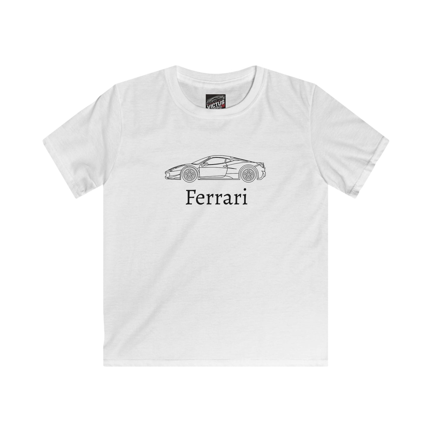 Kids Ferrari Softstyle T-Shirt