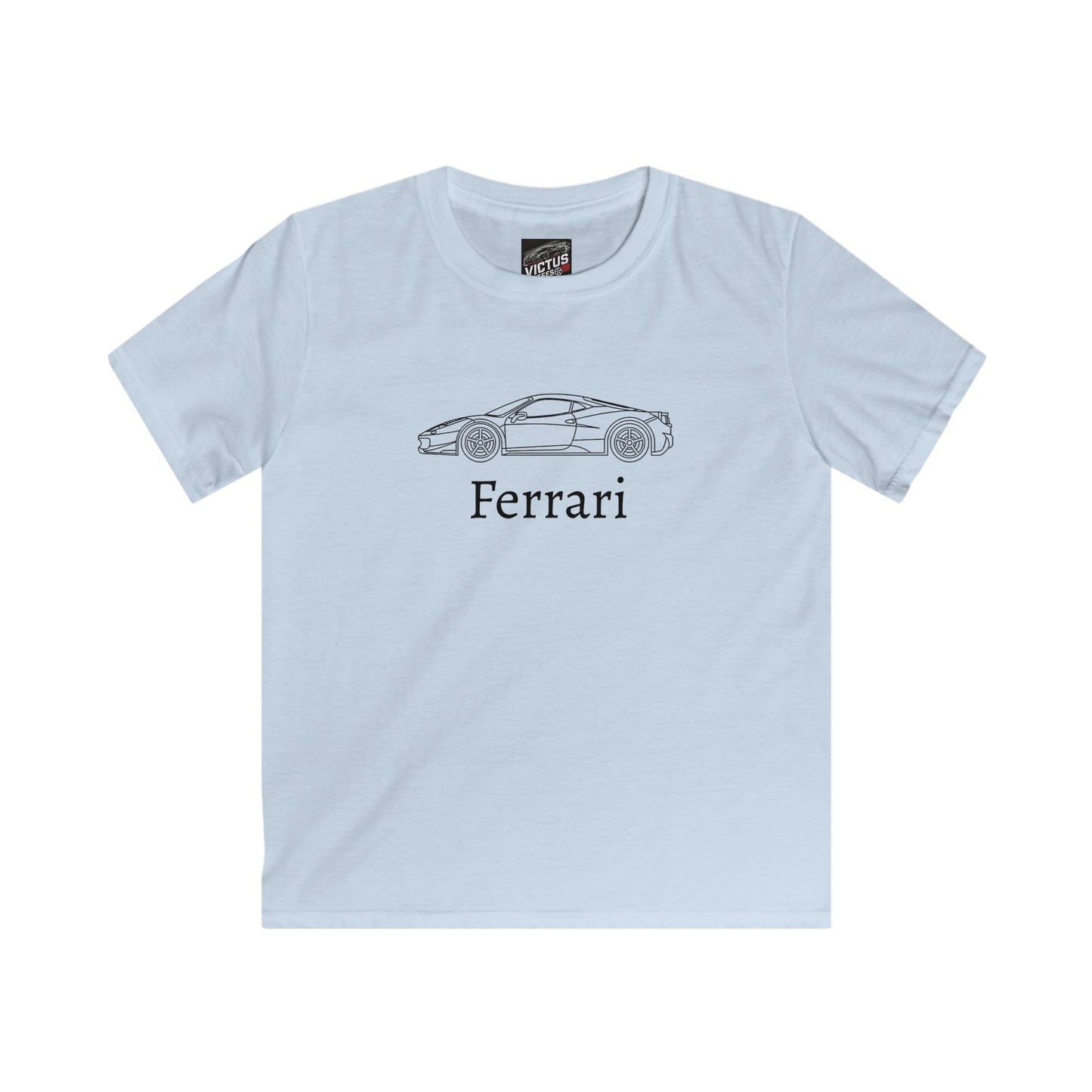 Kids Ferrari Softstyle T-Shirt