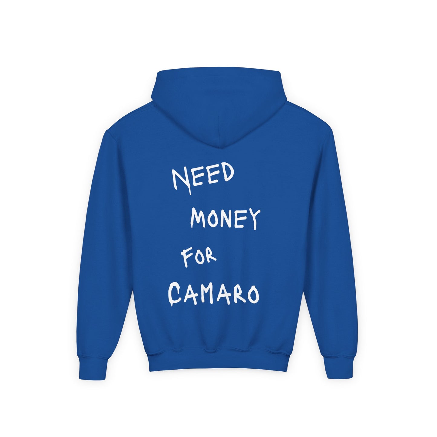 Kids “NEED MONEY FOR CAMARO” Hoodie