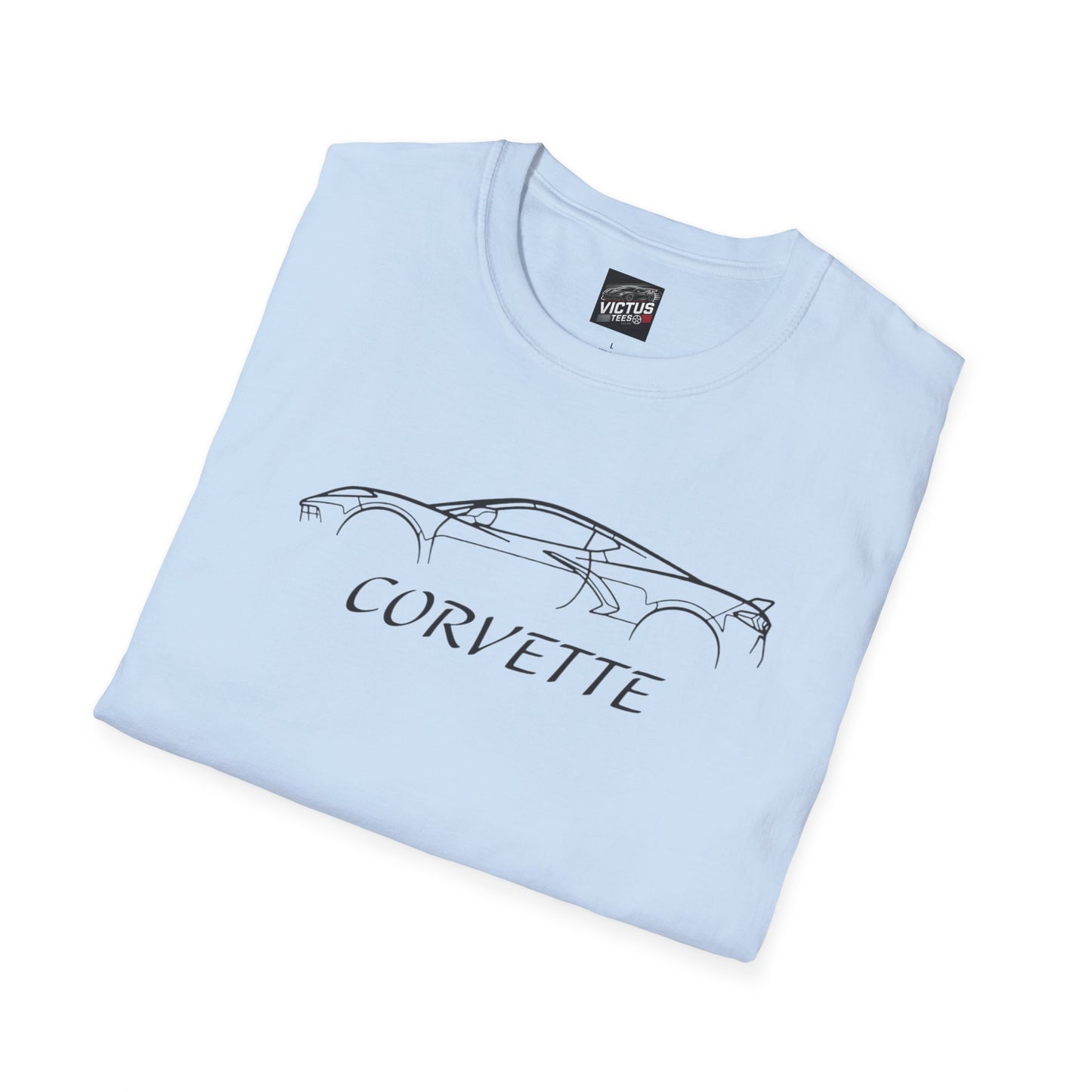 C8 Corvette Softstyle T-Shirt w/ Quote