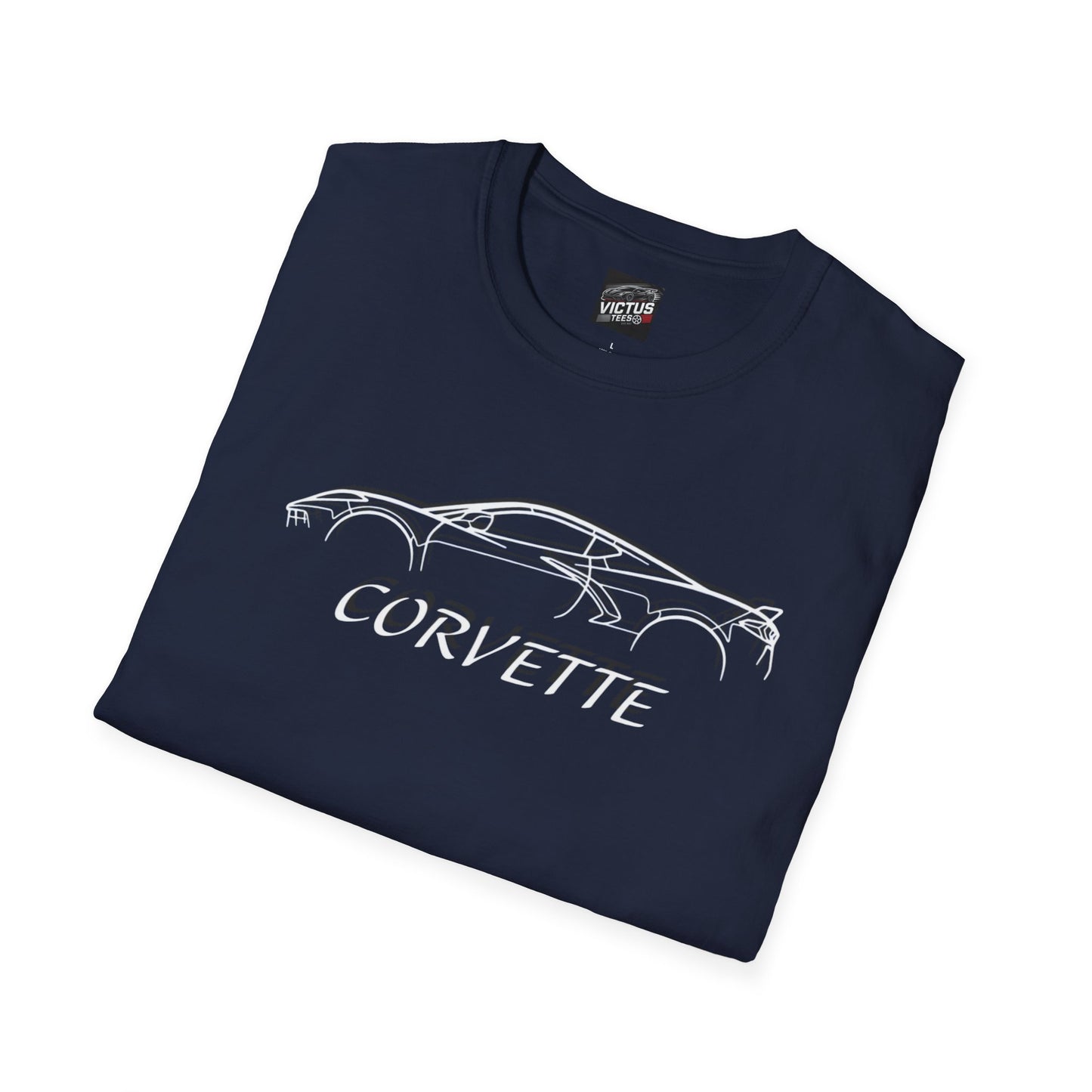 C8 Corvette Softstyle T-Shirt w/ Quote