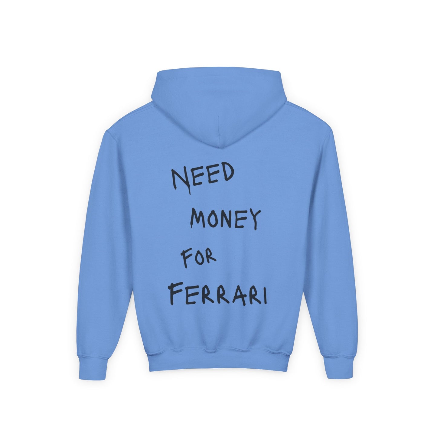 Kids “NEED MONEY FOR FERRARI” Hoodie