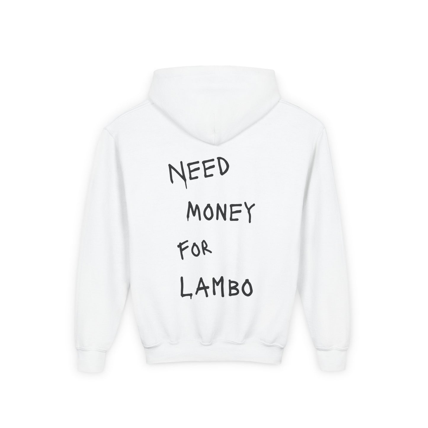Kids “NEED MONEY FOR LAMBO” Hoodie