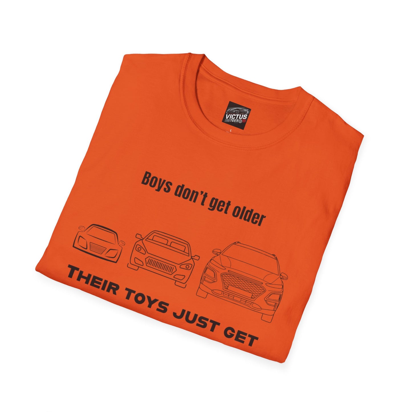 “Their Toys Just Get Bigger” Softstyle T-Shirt