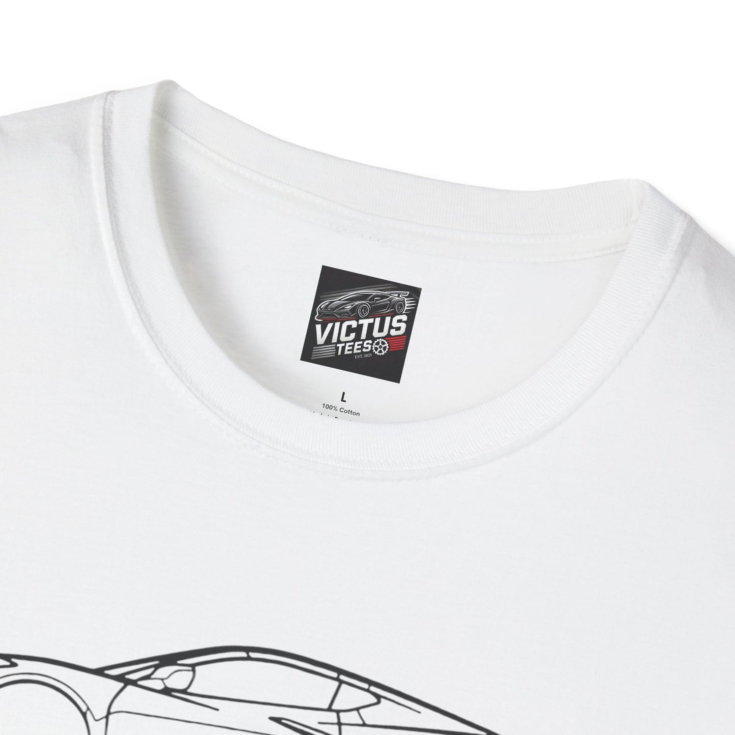 C8 Corvette Softstyle T-Shirt w/ Quote