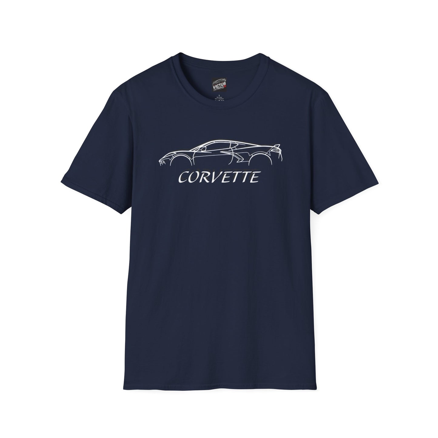 C8 Corvette Softstyle T-Shirt w/ Quote