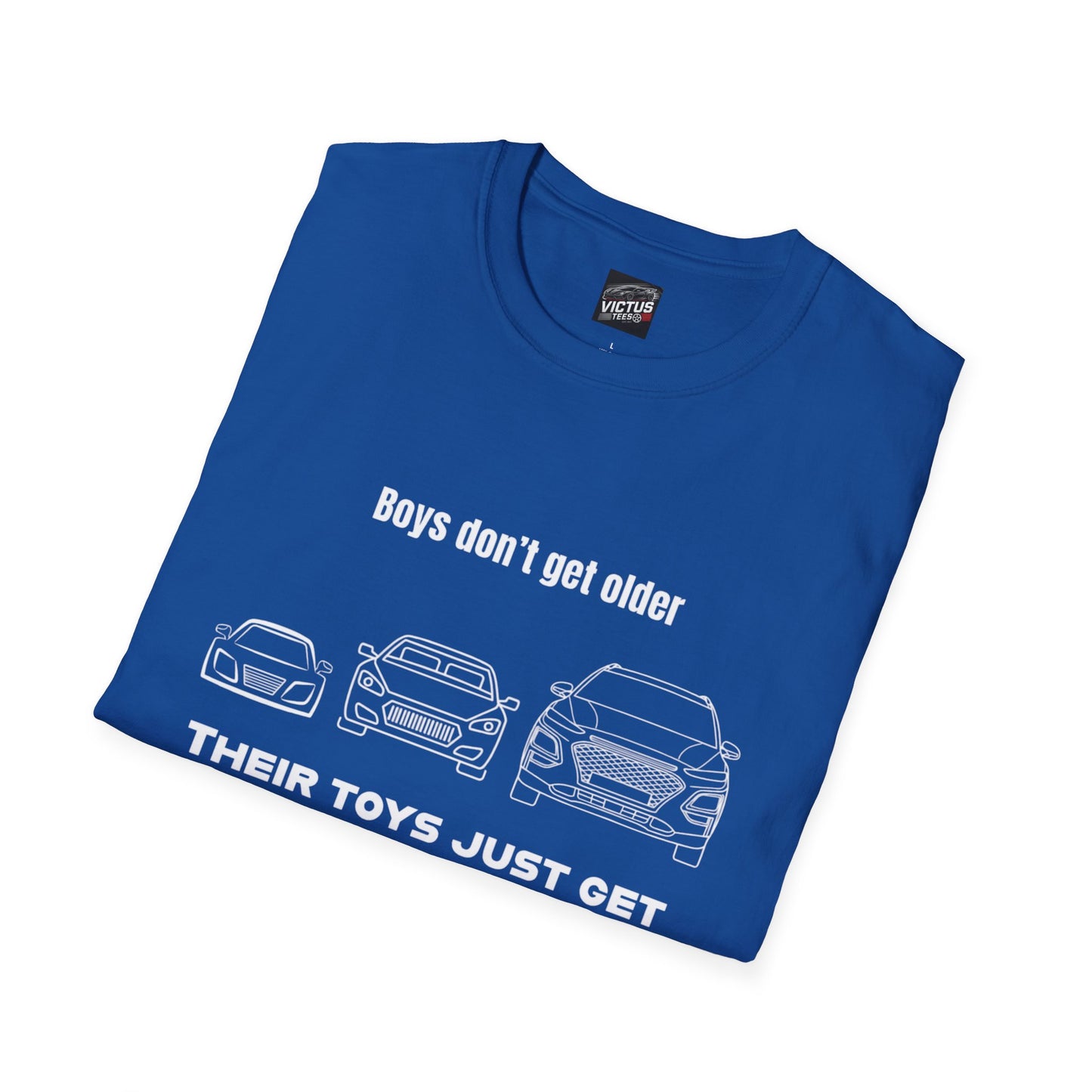 “Their Toys Just Get Bigger” Softstyle T-Shirt