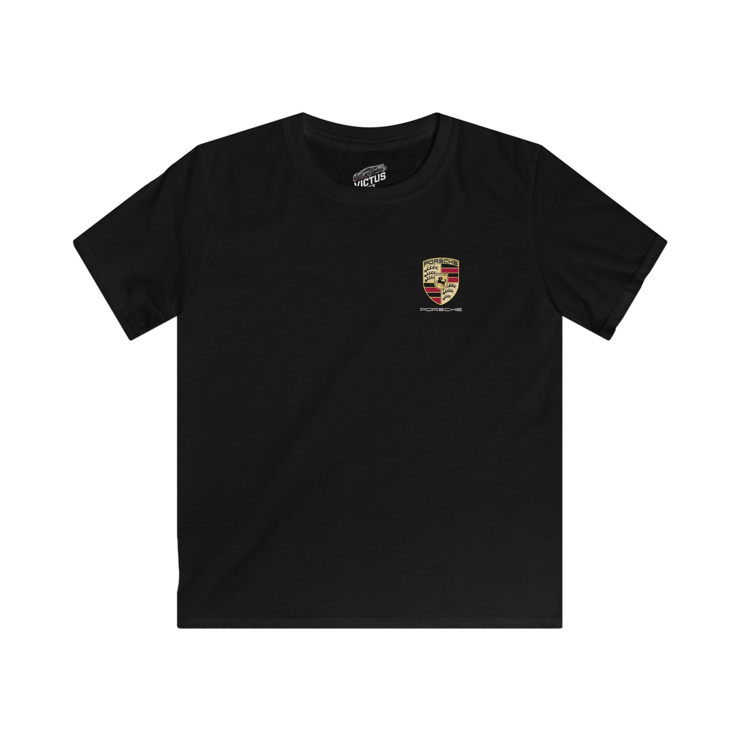 Kids “NEED MONEY FOR PORSCHE” 2.0 Softstyle T-Shirt (Small Front Logo)
