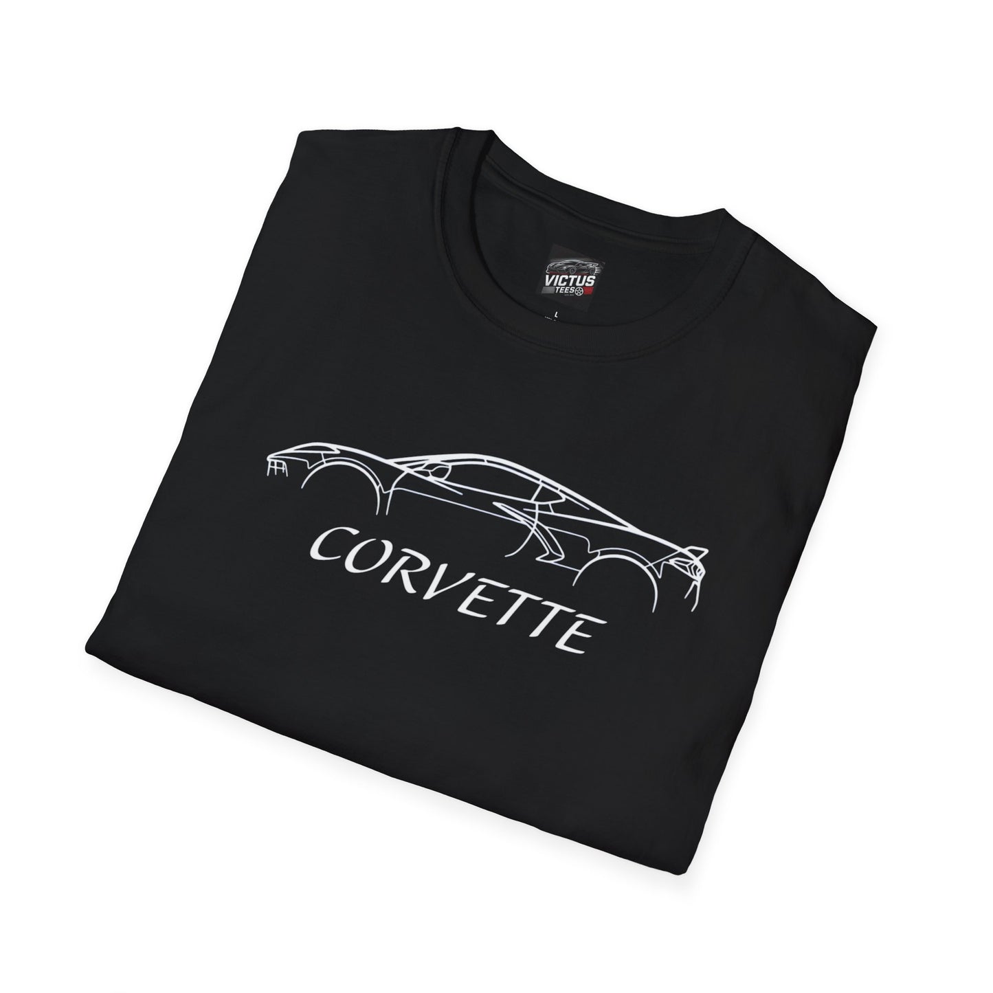 C8 Corvette Softstyle T-Shirt w/ Quote
