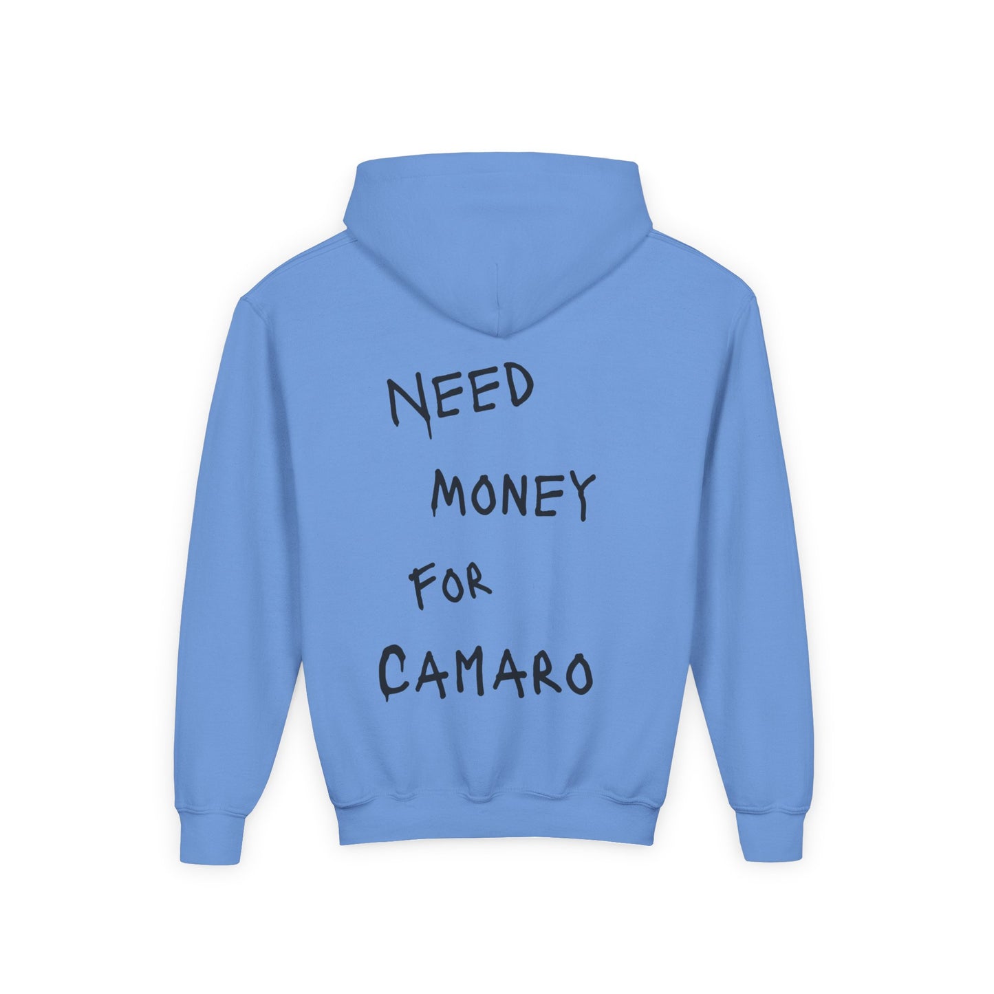 Kids “NEED MONEY FOR CAMARO” Hoodie