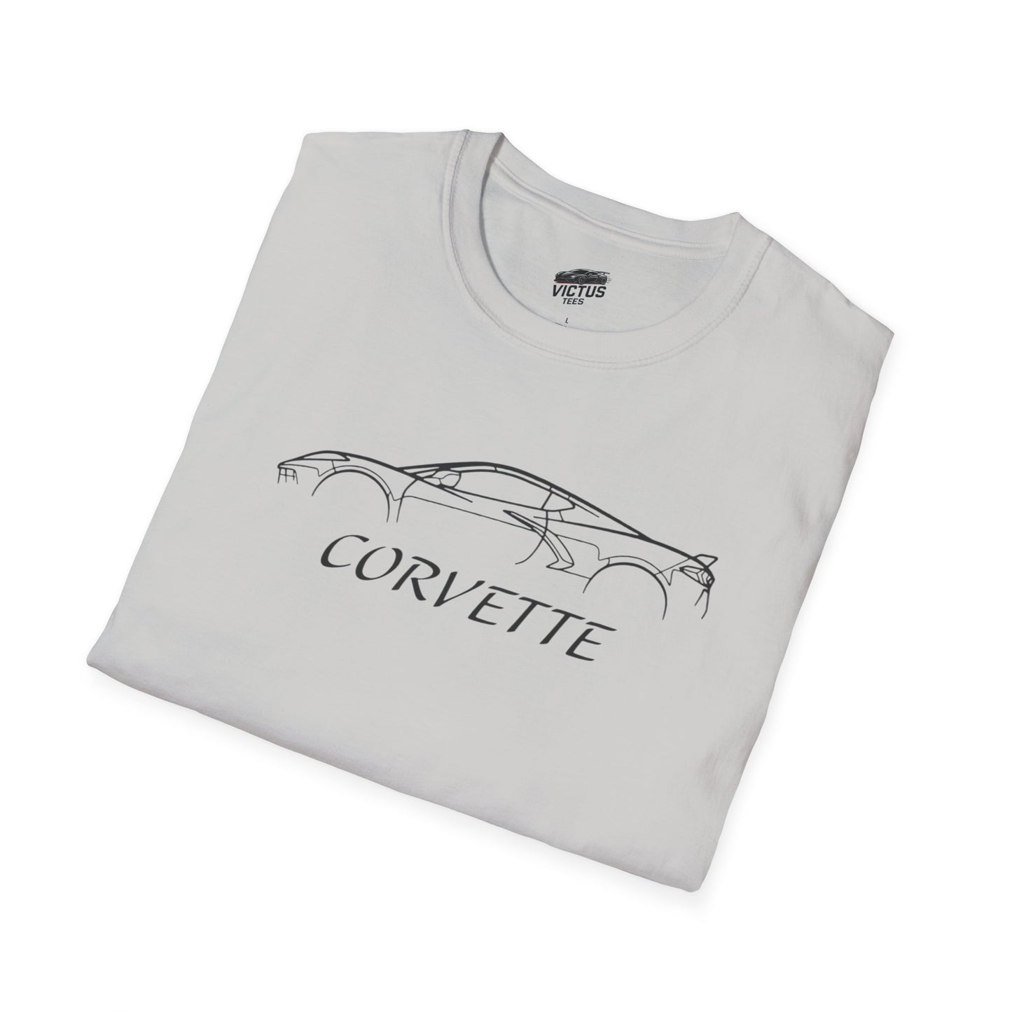 C8 Corvette Softstyle T-Shirt w/ Quote