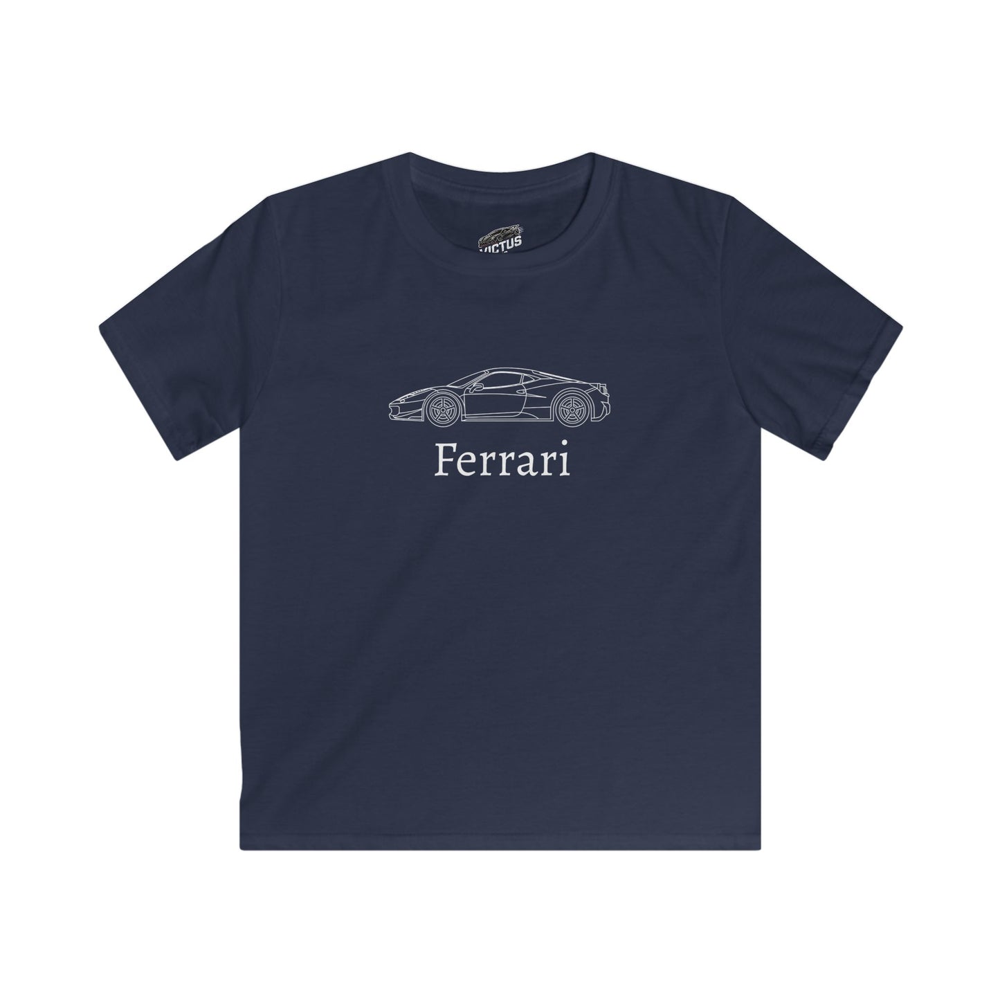 Kids Ferrari Softstyle T-Shirt