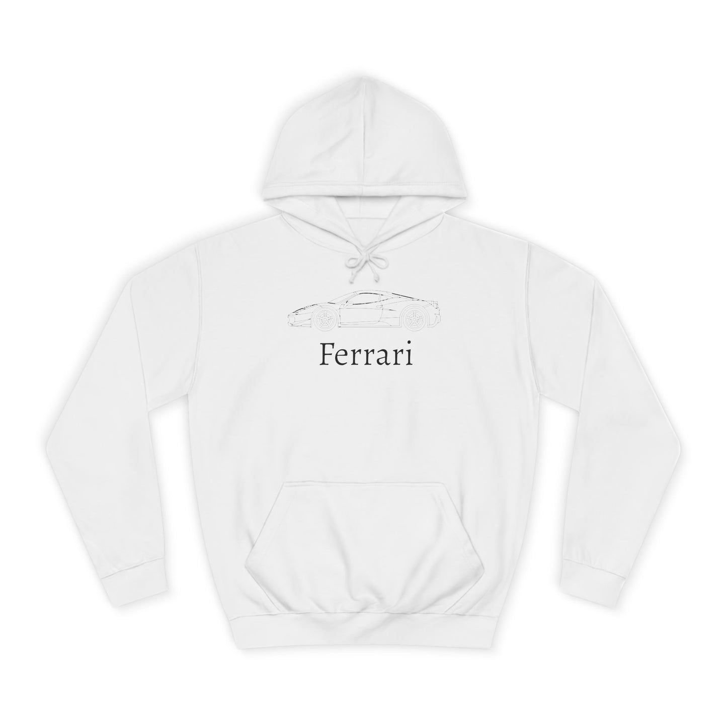 Ferrari Hoodie w/ Quote