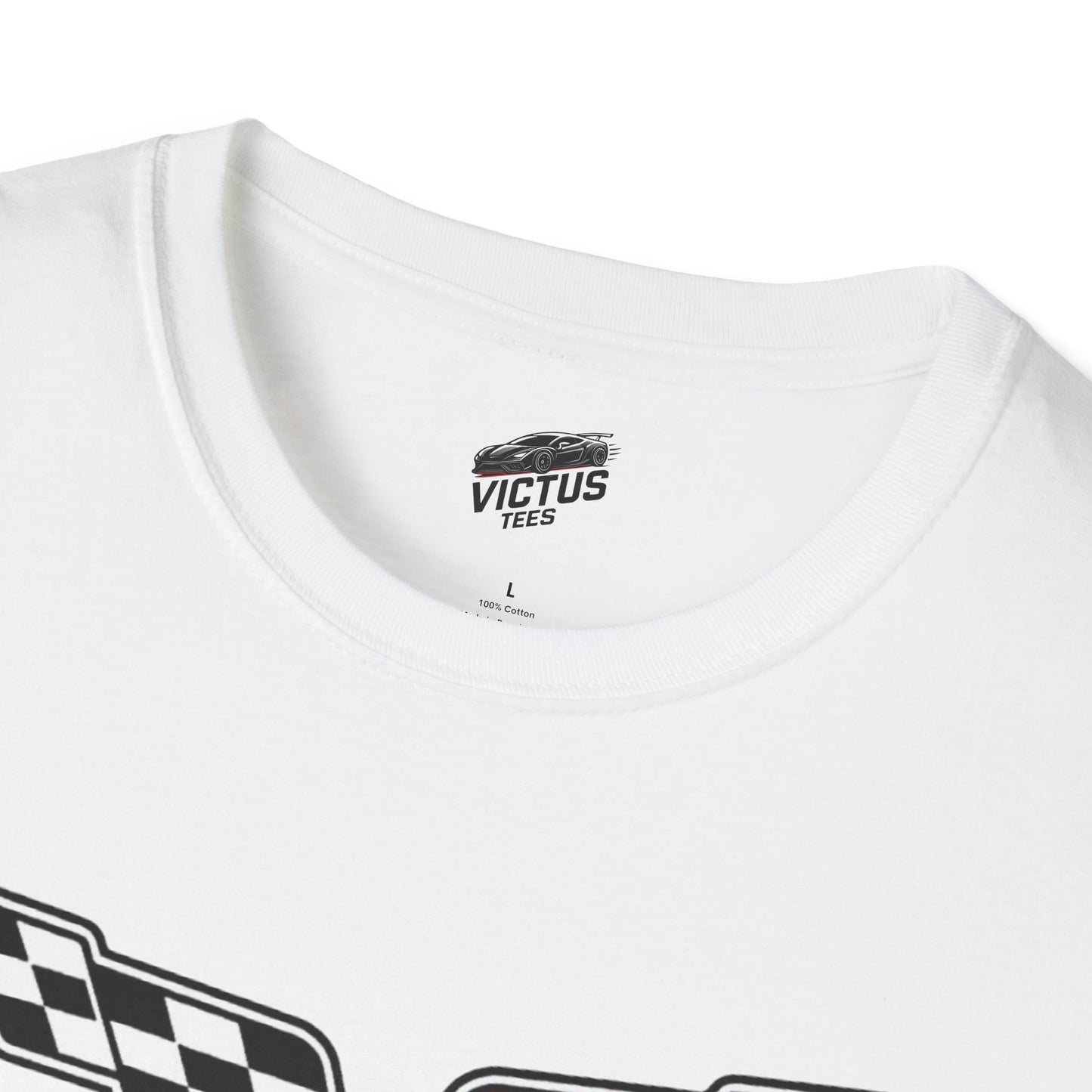 “NEED MONEY FOR VETTE” 2.0 Softstyle T-Shirt (Big Front Logo)