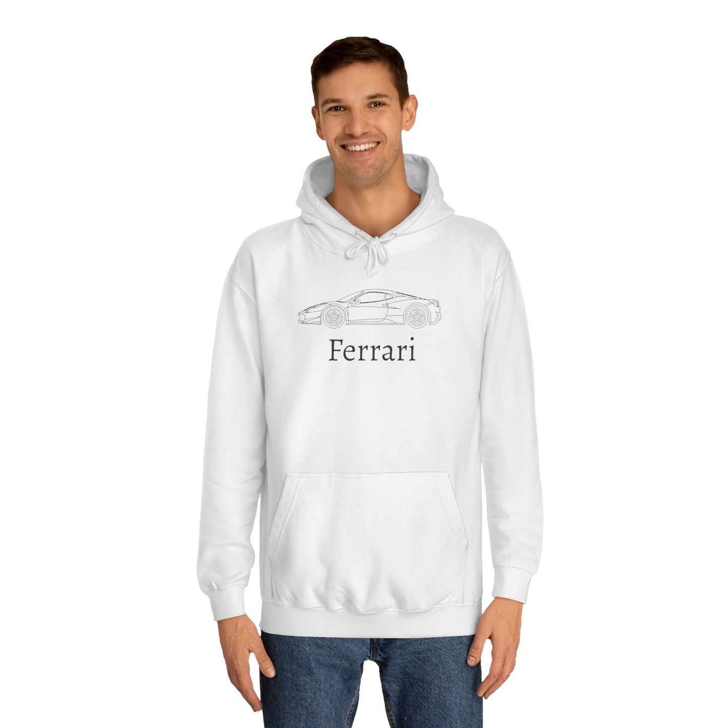 Ferrari Hoodie w/ Quote