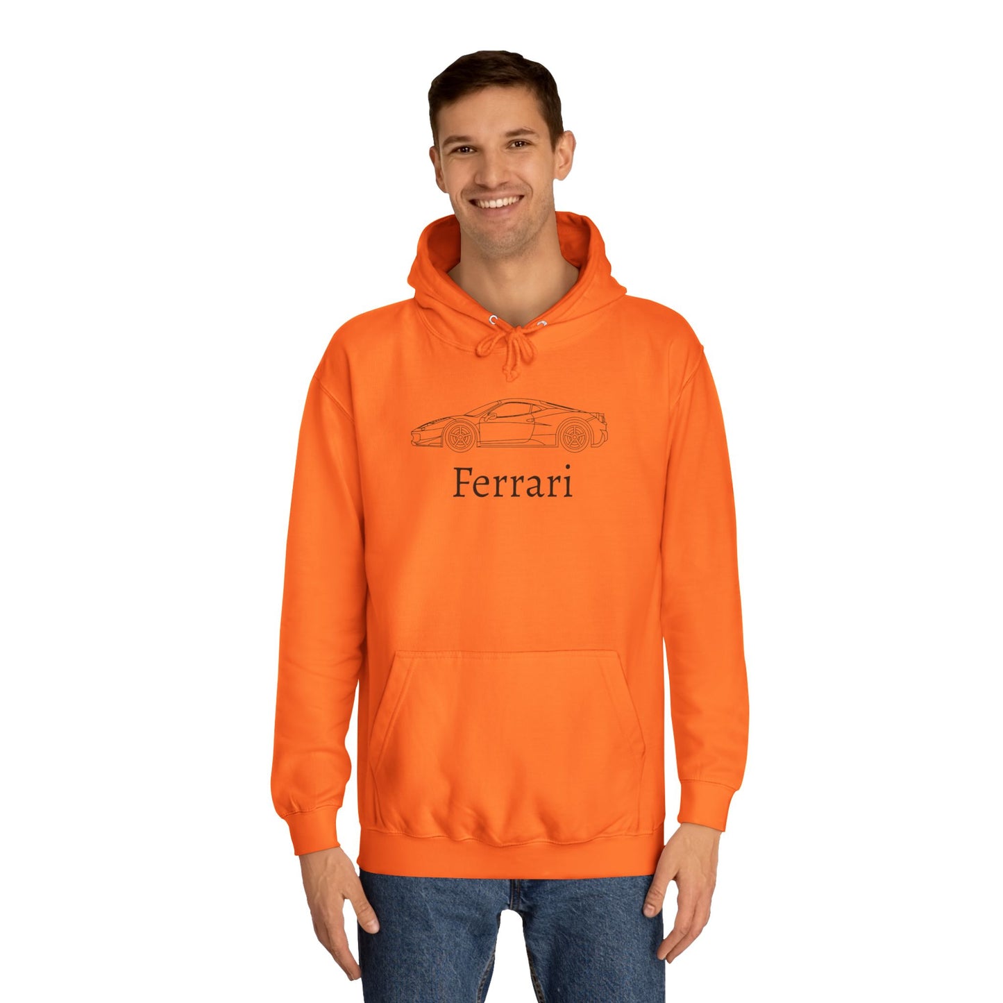 Ferrari Hoodie w/ Quote