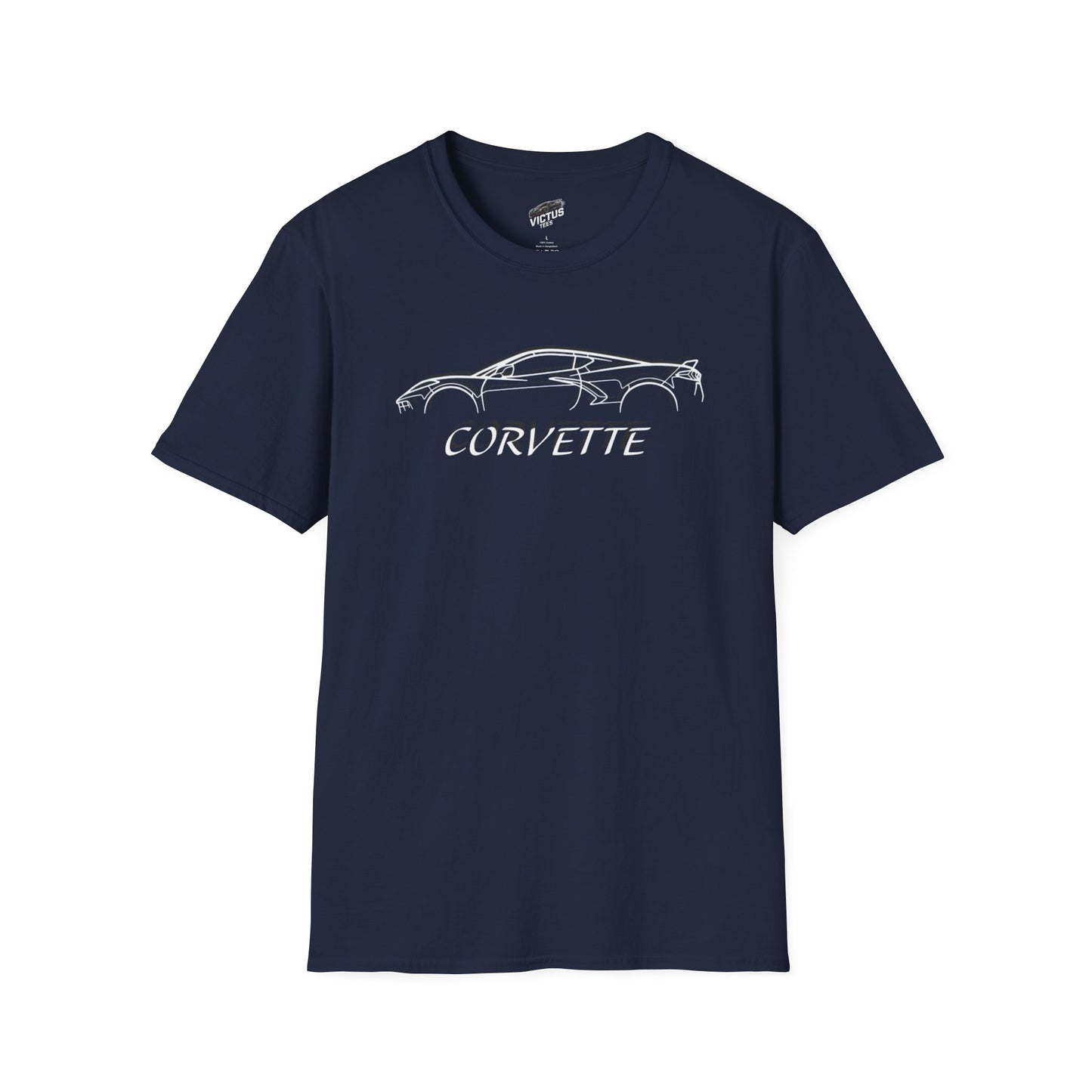 C8 Corvette Softstyle T-Shirt w/ Quote