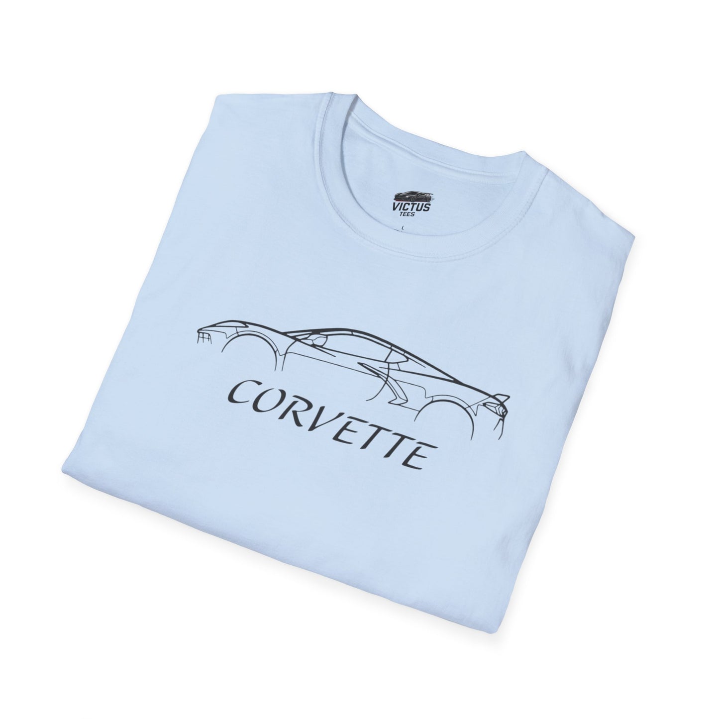 C8 Corvette Softstyle T-Shirt w/ Quote