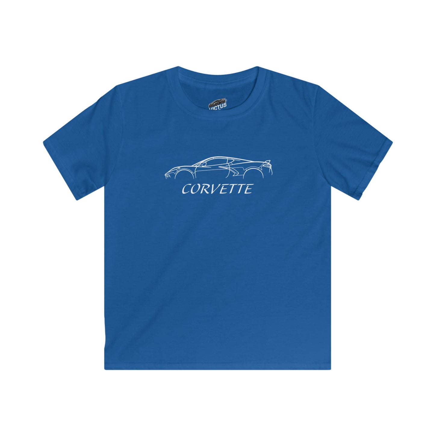 Kids C8 Corvette Softstyle T-Shirt