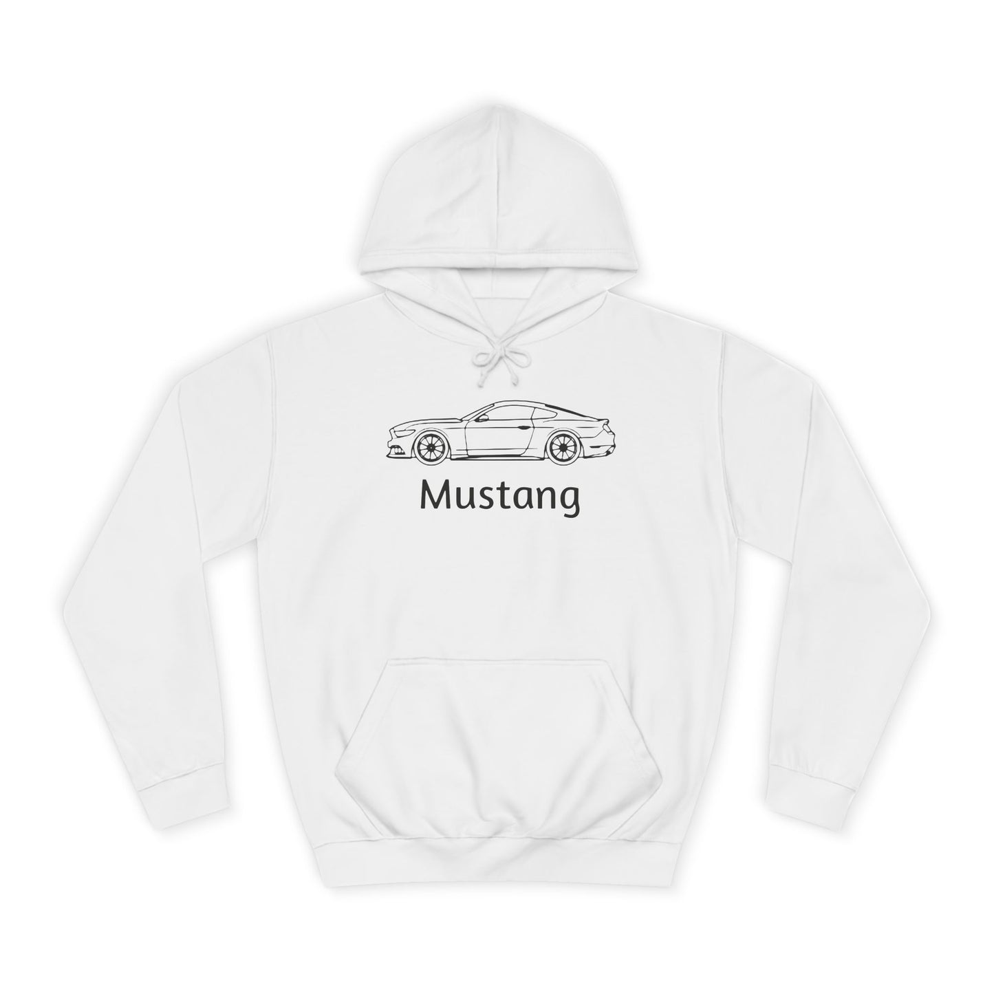 Mustang Hoodie w/ Quote