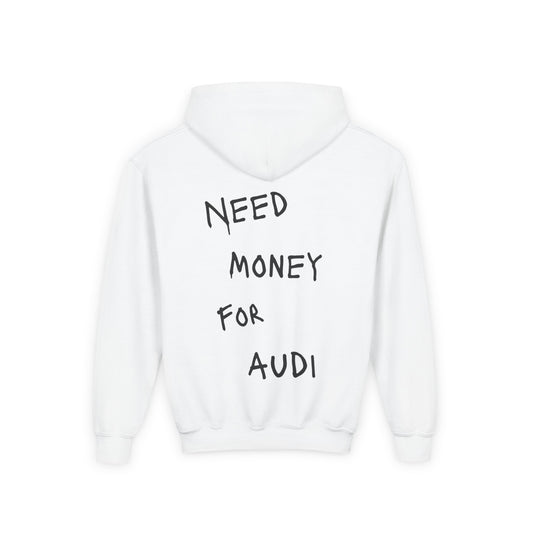 Kids “NEED MONEY FOR AUDI” Hoodie