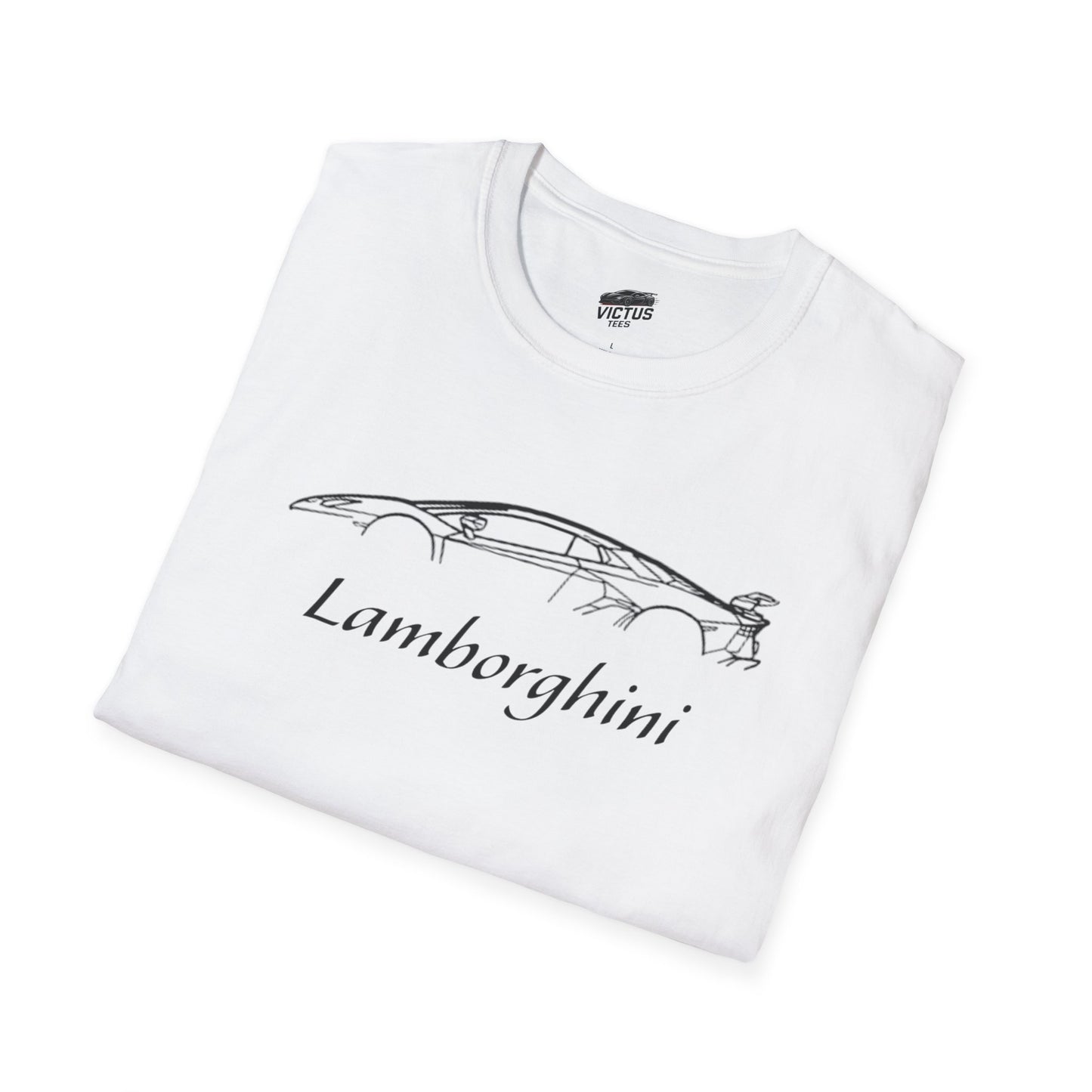 Lamborghini Softstyle T-Shirt w/ Quote