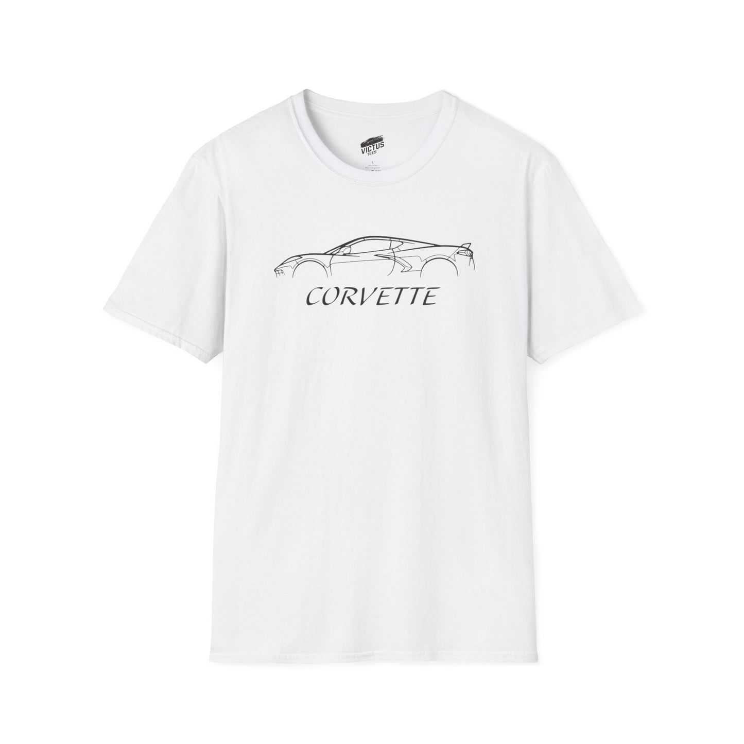 C8 Corvette Softstyle T-Shirt w/ Quote