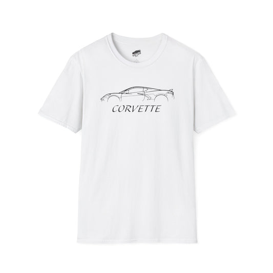 C8 Corvette Softstyle T-Shirt w/ Quote