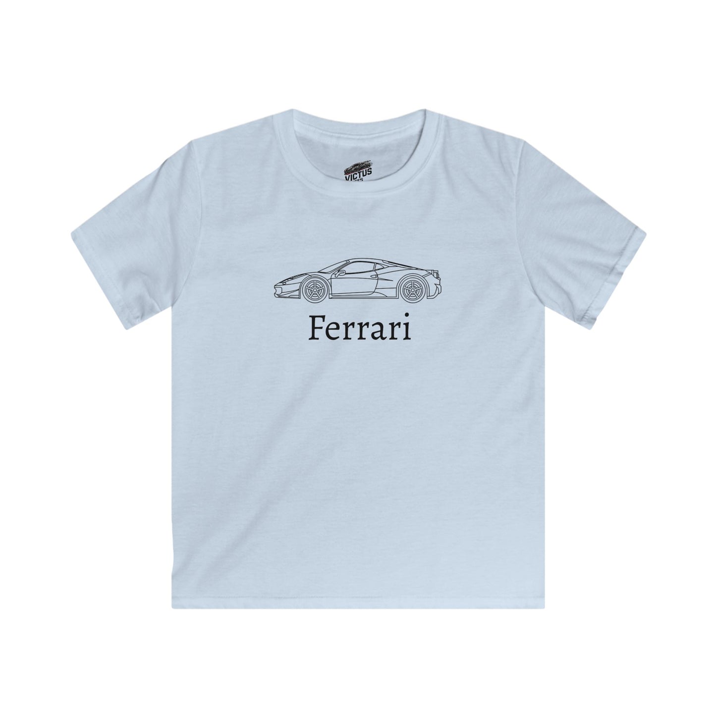 Kids Ferrari Softstyle T-Shirt