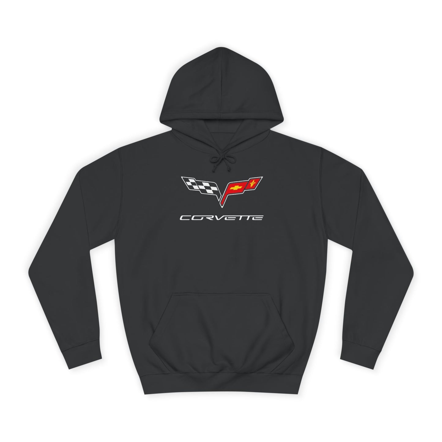“NEED MONEY FOR VETTE” 2.0 Hoodie (Big Front Logo)