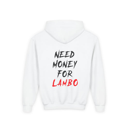 Kids “NEED MONEY FOR LAMBO” 2.0 Hoodie