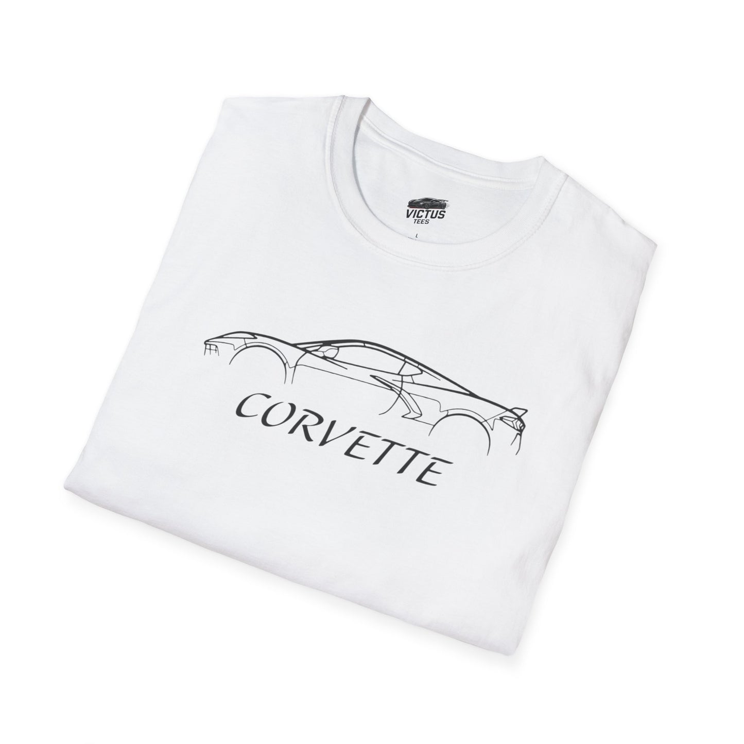 C8 Corvette Softstyle T-Shirt w/ Quote