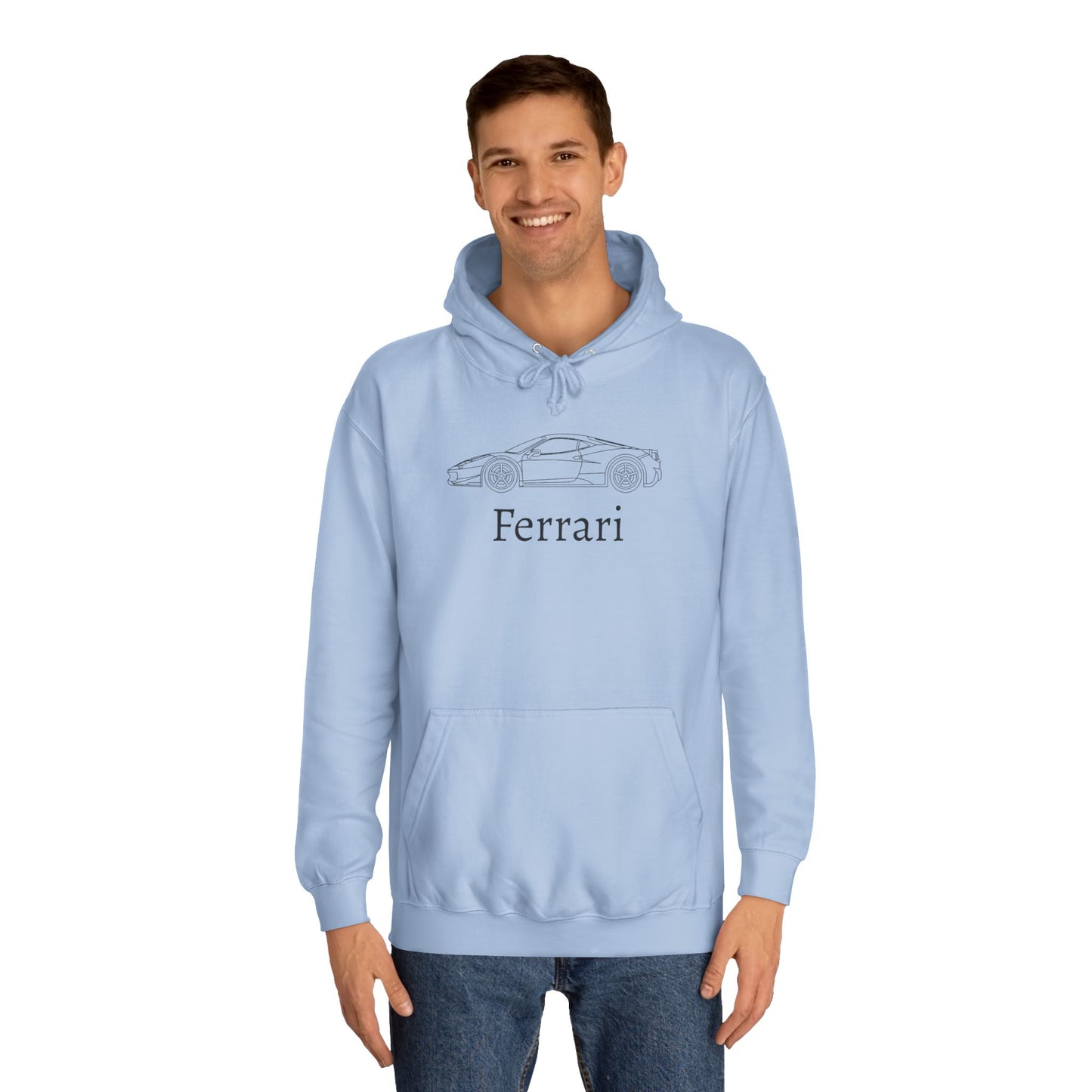 Ferrari Hoodie w/ Quote