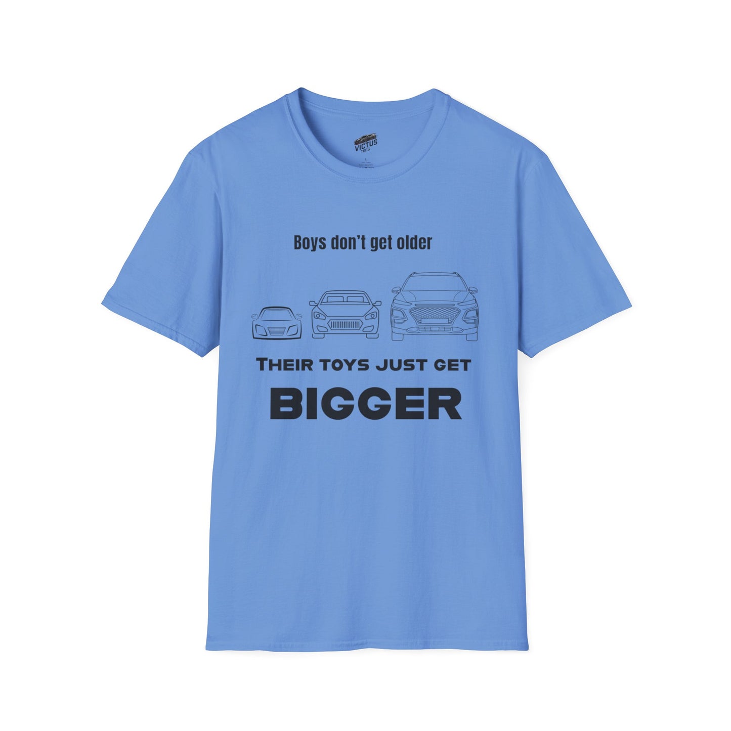 “Their Toys Just Get Bigger” Softstyle T-Shirt
