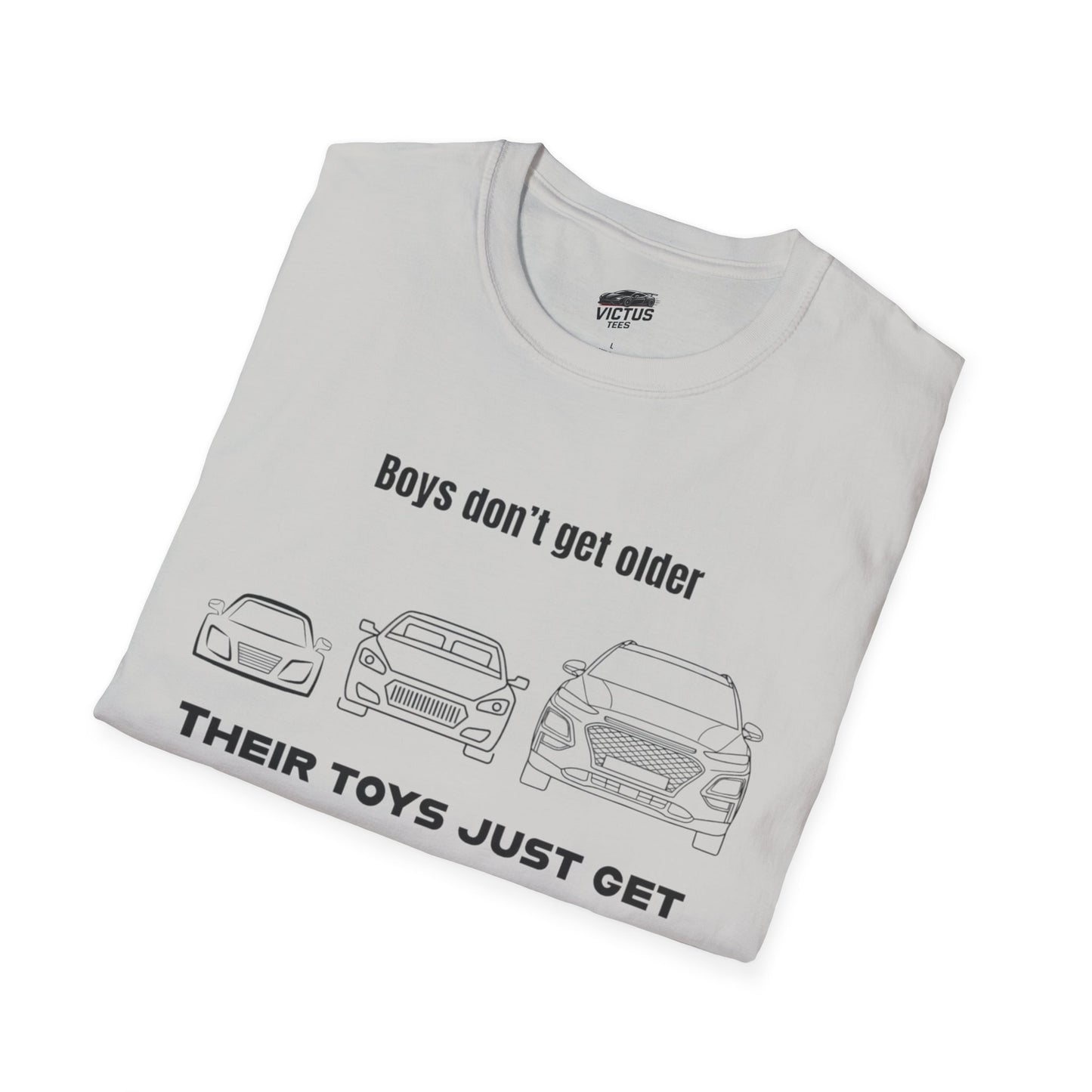 “Their Toys Just Get Bigger” Softstyle T-Shirt