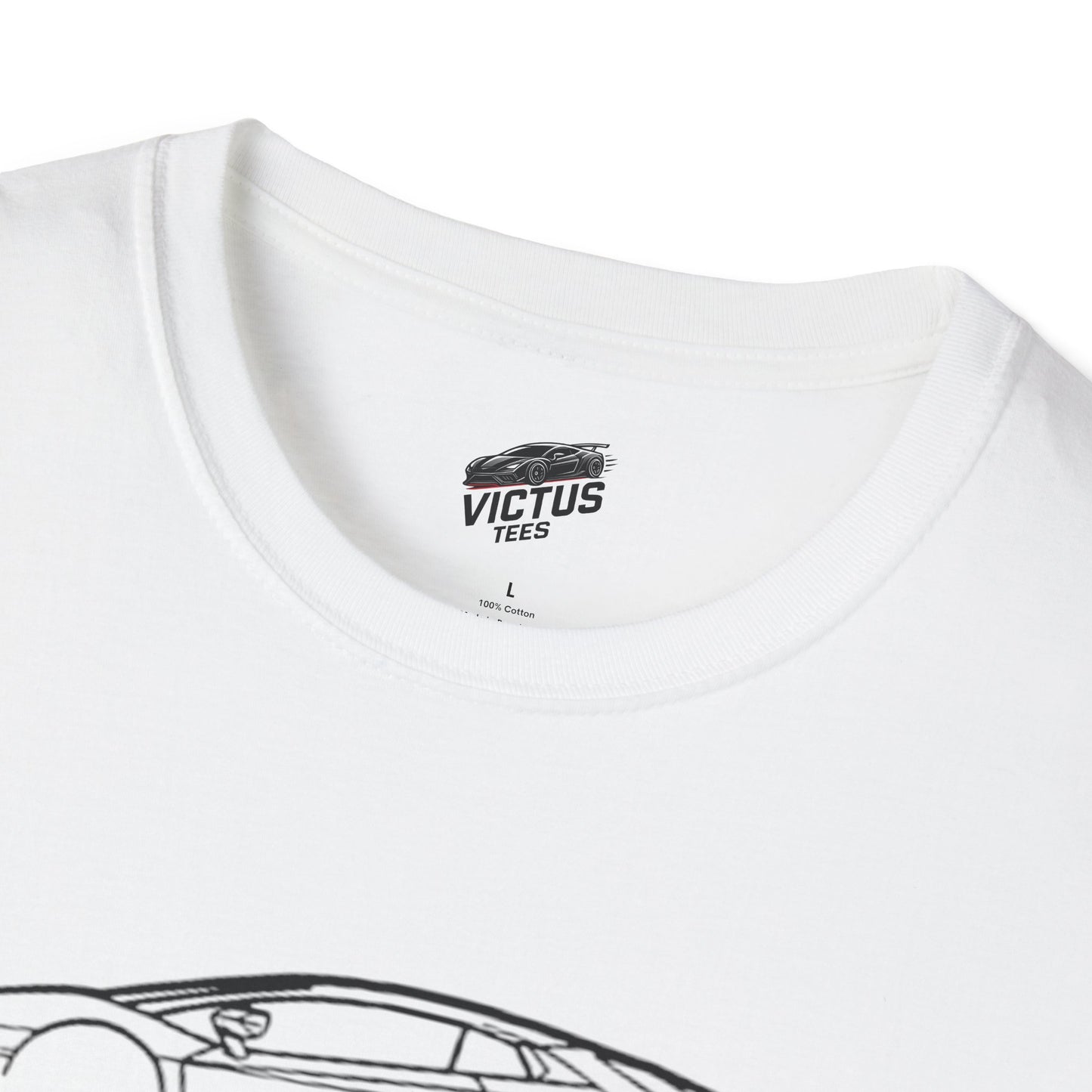 Lamborghini Softstyle T-Shirt w/ Quote