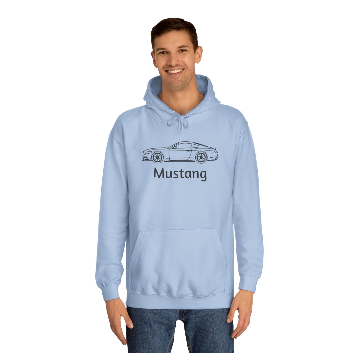 Mustang Hoodie w/ Quote