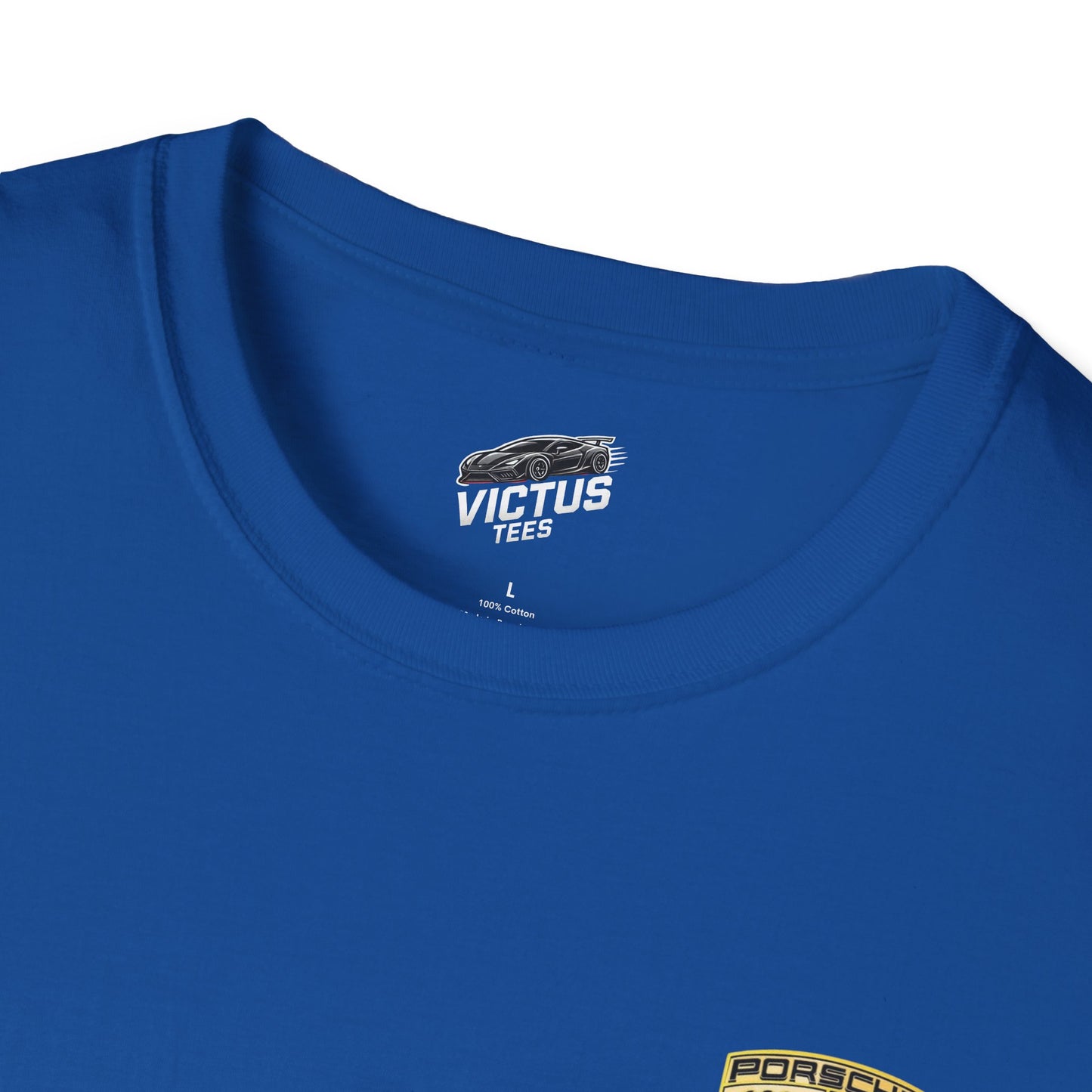 “NEED MONEY FOR PORSCHE” 2.0 Softstyle T-Shirt (Small Front Logo)